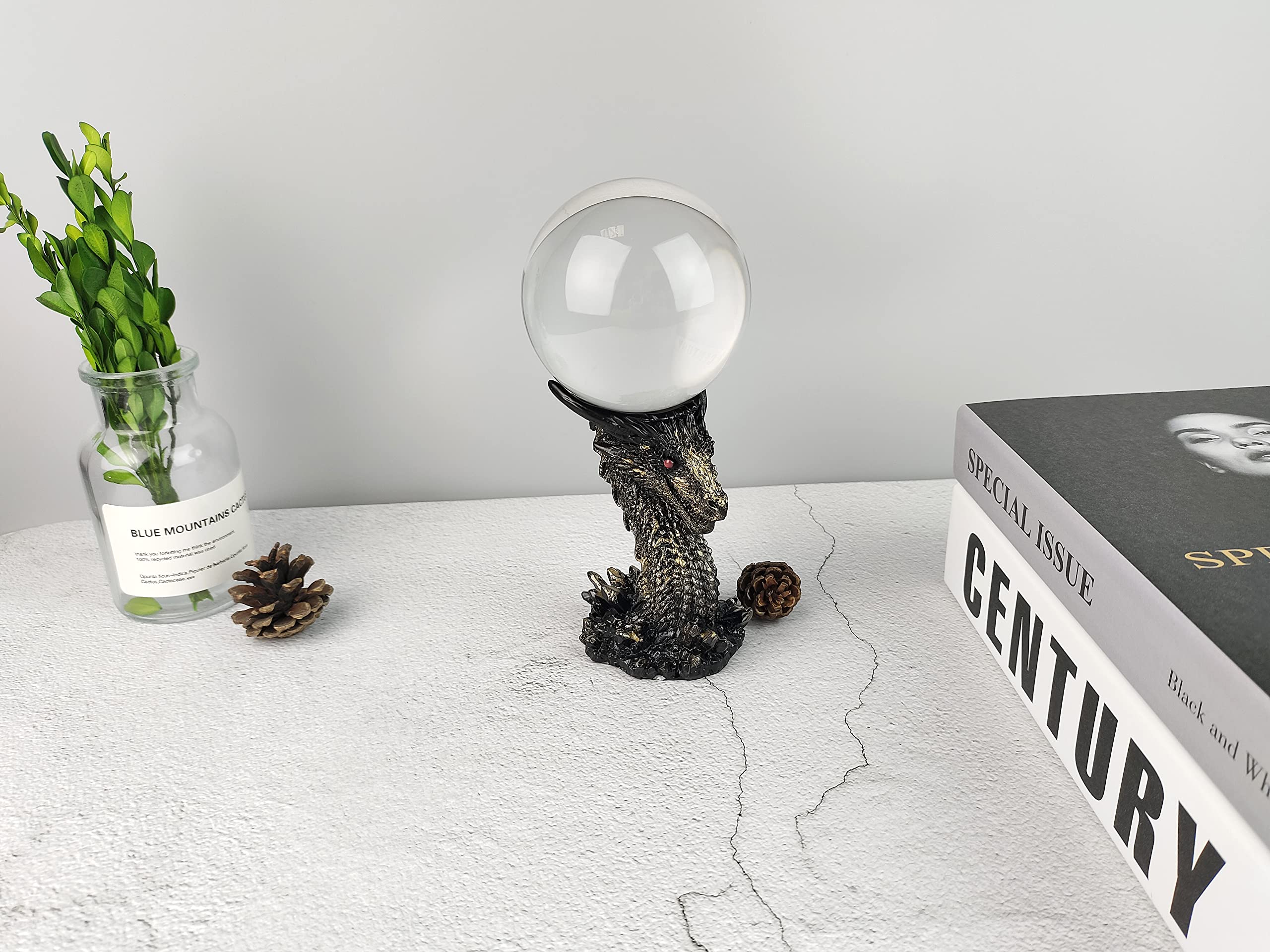 Produktbild von Kristallkugel Mit Ständer K9 Klare Glaskugel Lensball 60 Mm Fotografie