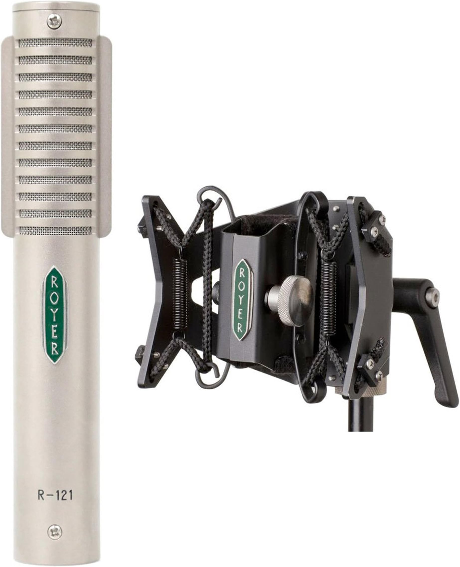 Royer Labs R-121 Ribbon Microphone + RSM-SS1 Shockmount Bundle