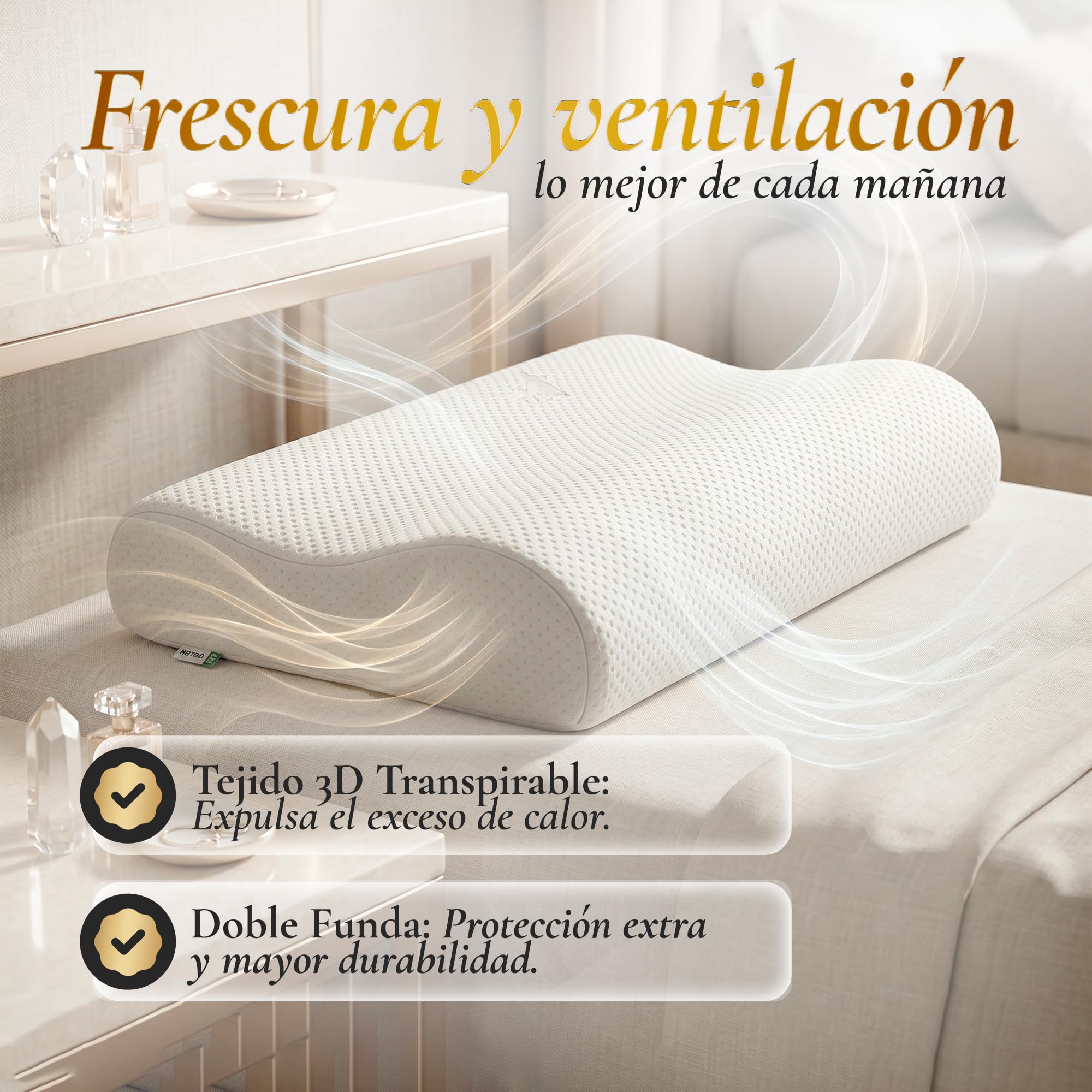 Almohada Cervical 70 cm Physio Cervical | Zona Cervical