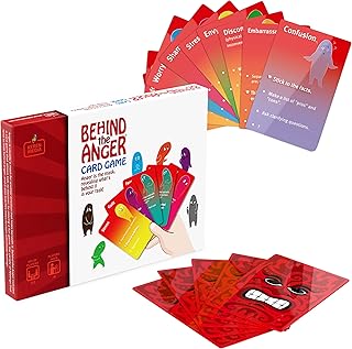 Card Game for Families, Therapy Games for Kids - Anger Management Toys for Kids - Card Game for Teens - Develop Social Emotional Coping Skills - Anger Control and Counseling Tool