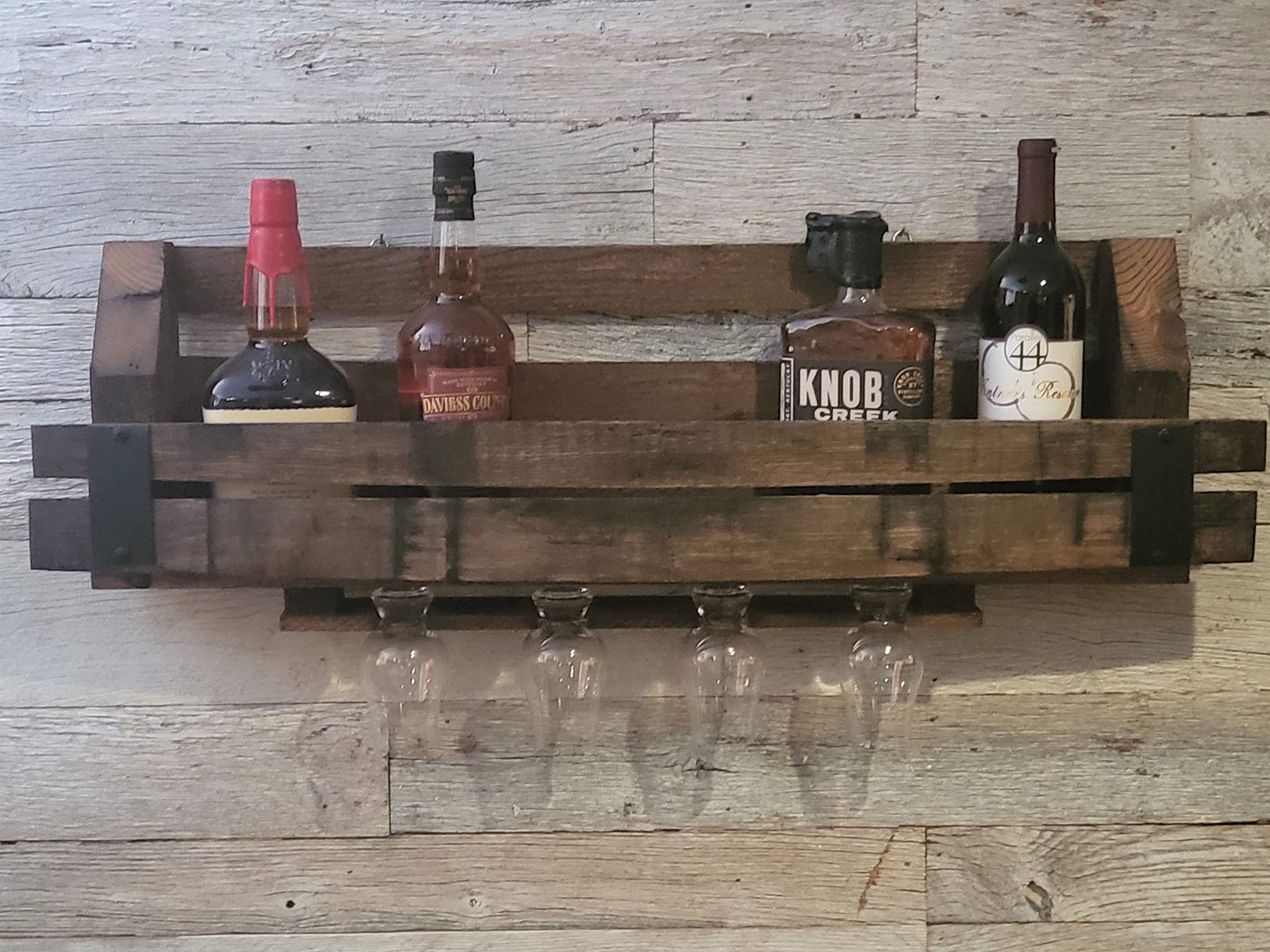 Whiskey Stave Shelf