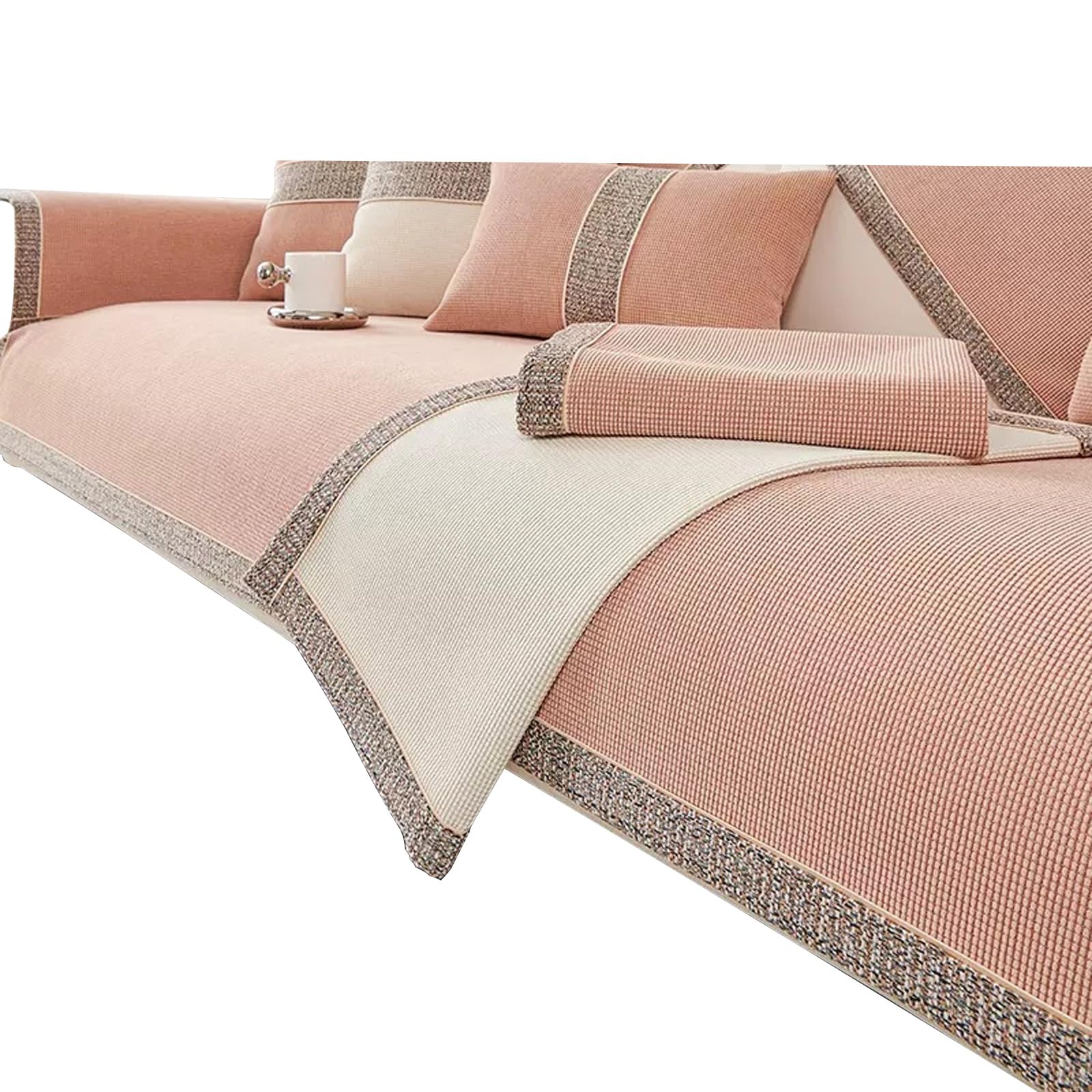 Xjdzineq Couch Covers Chenilles Sofa Slipcover Ensures Stability and Durability for Family Gatherings and Everyday Use Nonslip Sofa Cushions