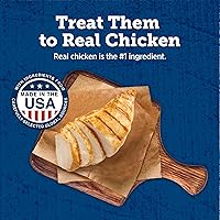 Vista 3 de Blue Buffalo True Chews Premium Jerky Cuts Golosinas naturales para perros, pollo bolsa de 32 onzas