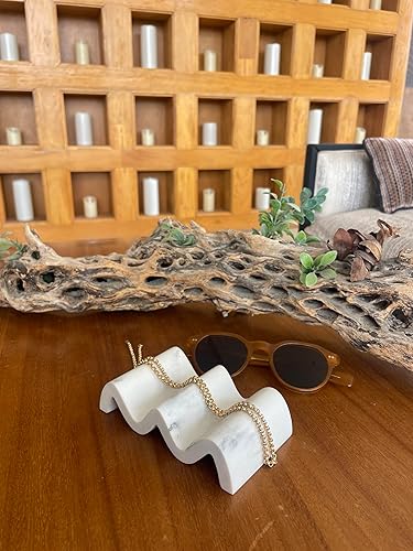 Miniatura 5 de Malva y mármol Jabonera decorativa de piedra para baño, cocina, joyería, regalo (mármol)