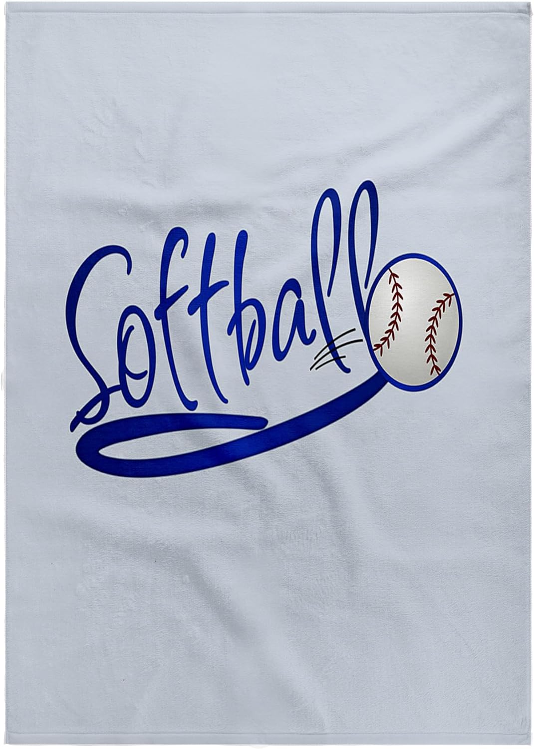 3dRose Softball 22x30 Bath Hand Pool Towel