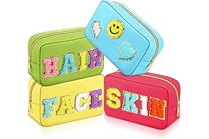 Essential and Cute Lululemon Stuff: 4-Piece Chenille Makeup & Toiletry Bags