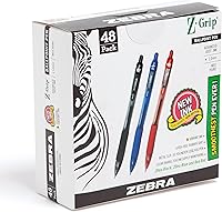 Vista 15 de Bolígrafo Zebra Z-Grip, retráctil, punta media de 1.0 mm, colores de moda variados, suministros escolares, suministros para maestros y suministros