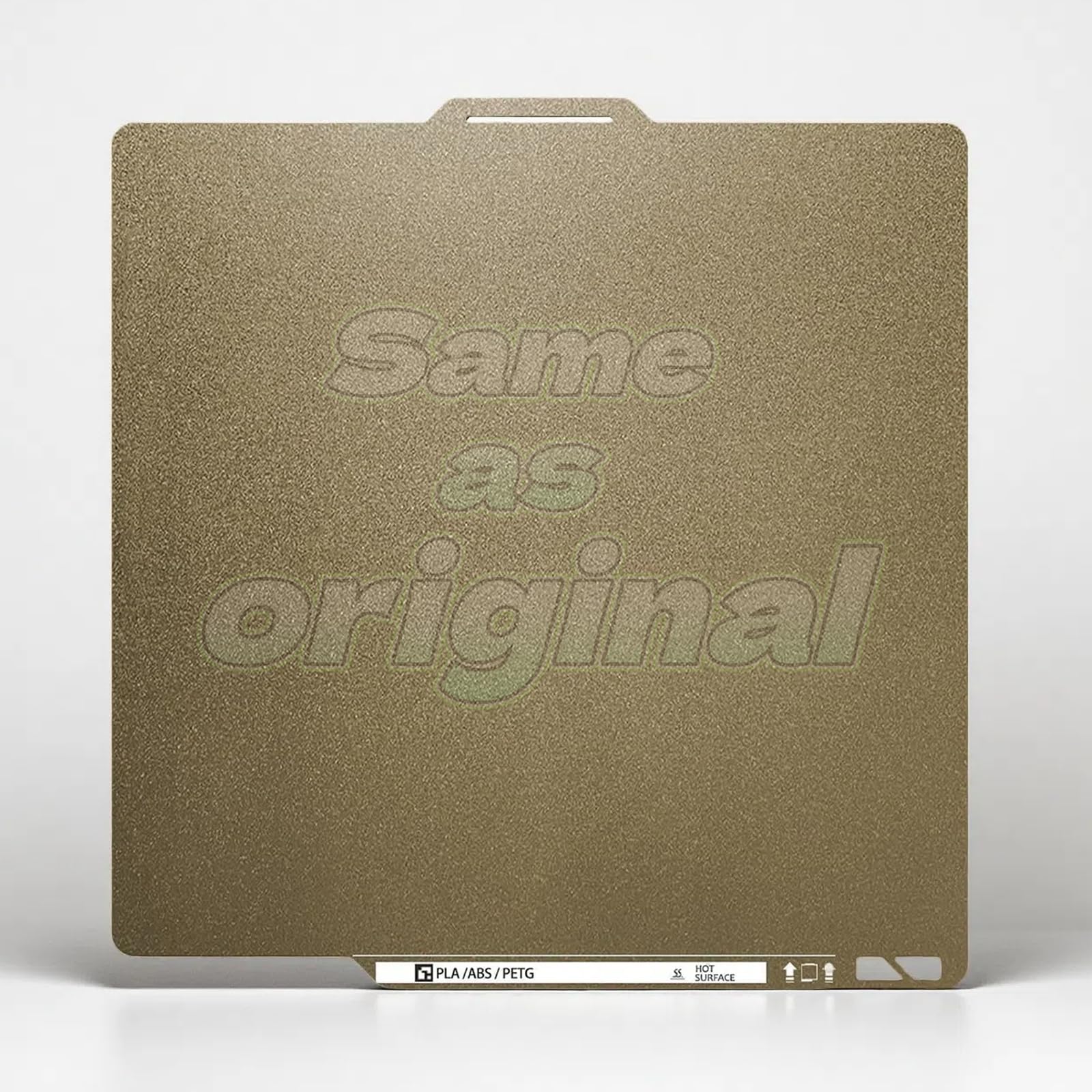 Double Sided PEI Build Plate Same as Original PEI Sheet for Bambu Lab X1 X1C X1E P1P P1S A1, 0.5mm Spring Steel Plate Come with Thicker PEI Coating(0.12mm) Than Bambu Original PEI Sheet with QR Code