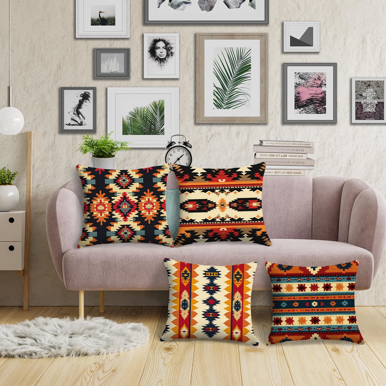 Housse De Coussin Velours Béton 100x35 Cm Rectangulaire | Déco Bohème U2013 Décoration Bohème