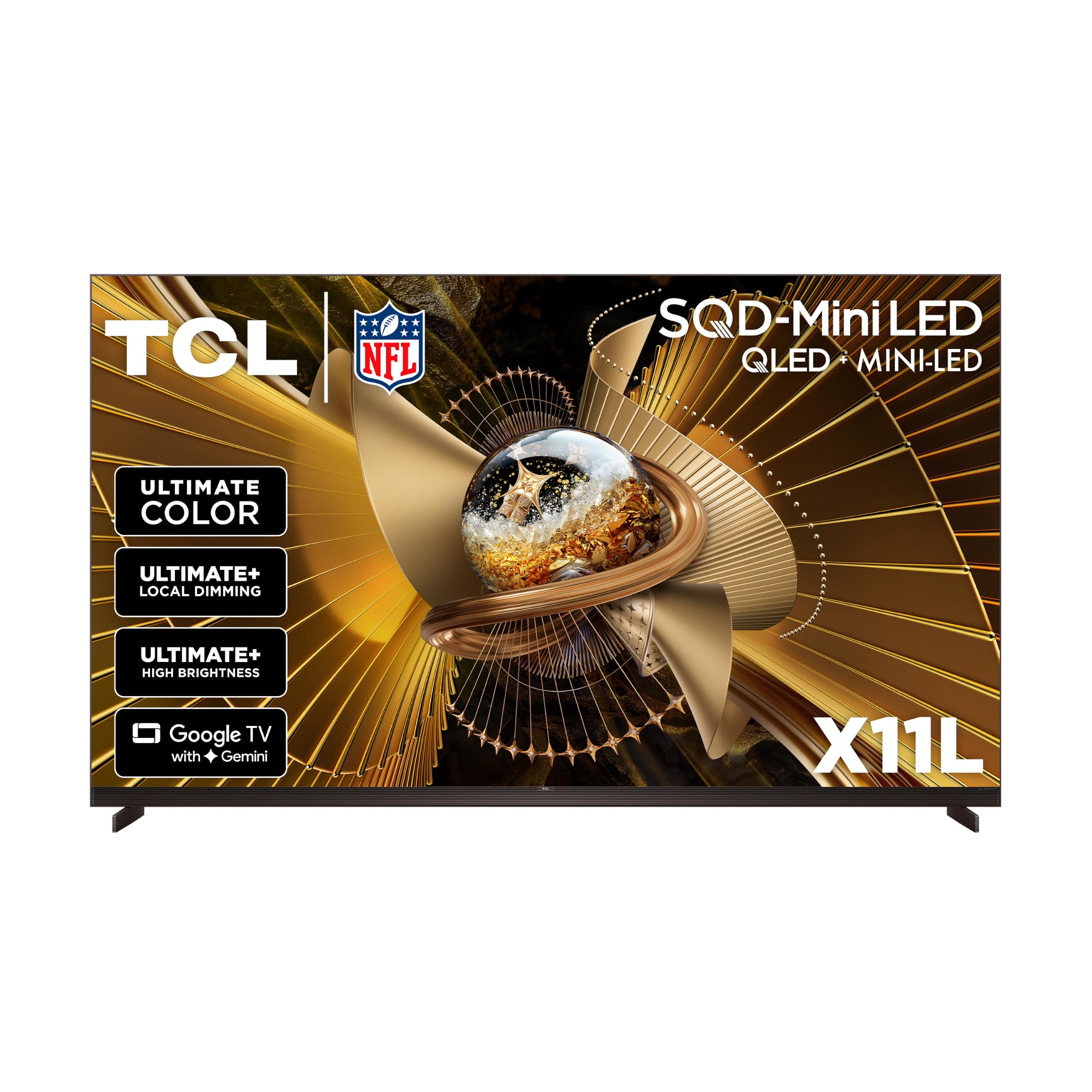 TCL 98 Inch Class X11L | SQD-Mini LED | 98X11L, 2026 Model | 144HZ Ultimate Brightness &…