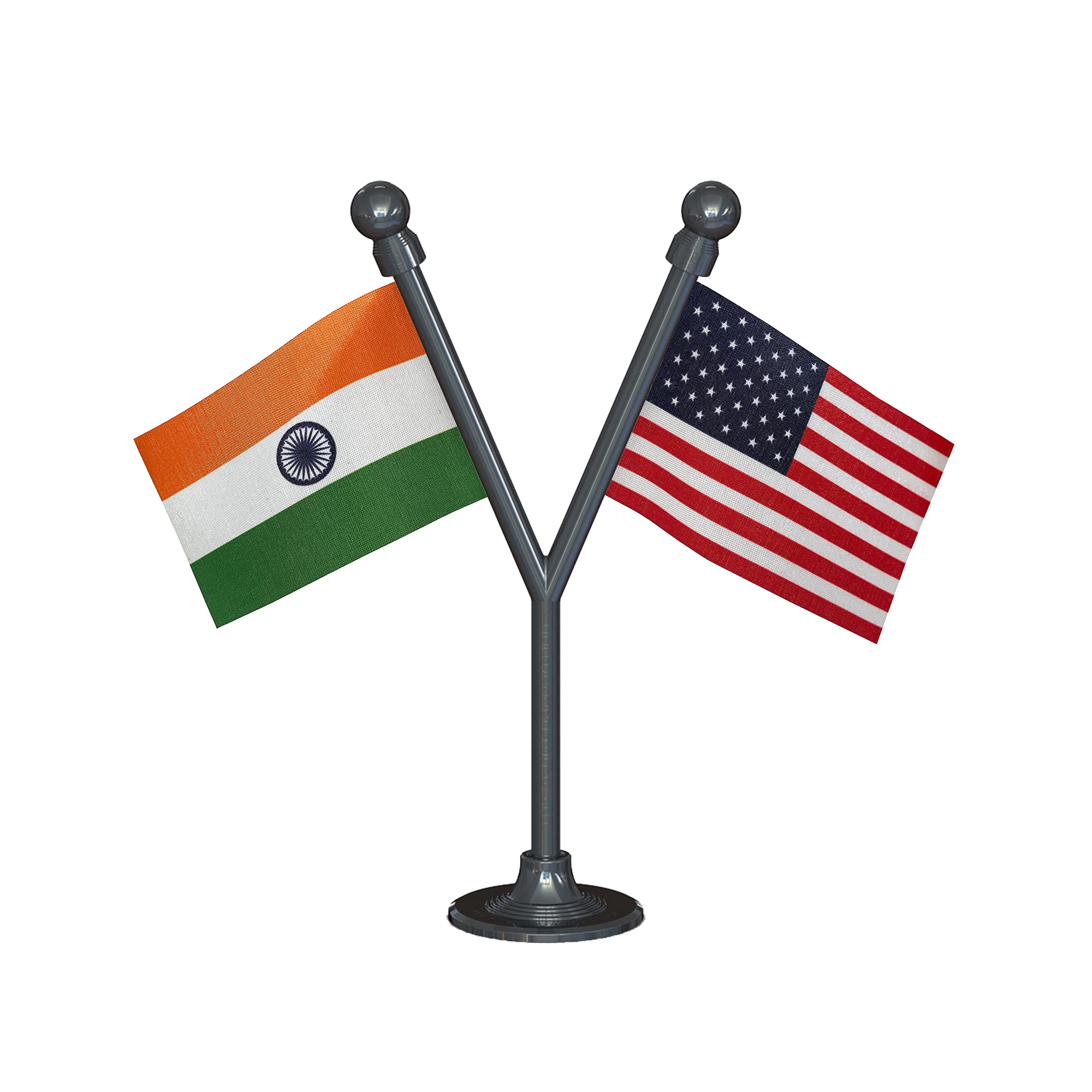The Flag Corporation India & USA United States of America Car Dashboard Flag 2in x 3in With A Plastic Gunmetal Black Base (B099WLYFZJ) Amazon Price History, Amazon Price Tracker