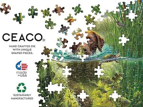 Miniatura 5 de Ceaco - Mark Fredrickson - Chocolate Lab - Rompecabezas de 500 piezas