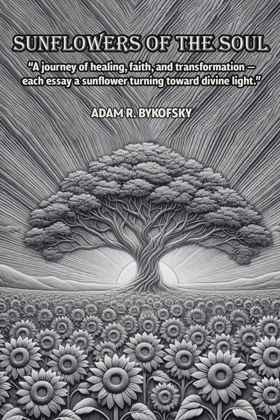 Sunflowers of the Soul: A journey of healing, faith, and transformation - each essay a sunflower turning toward divine light.