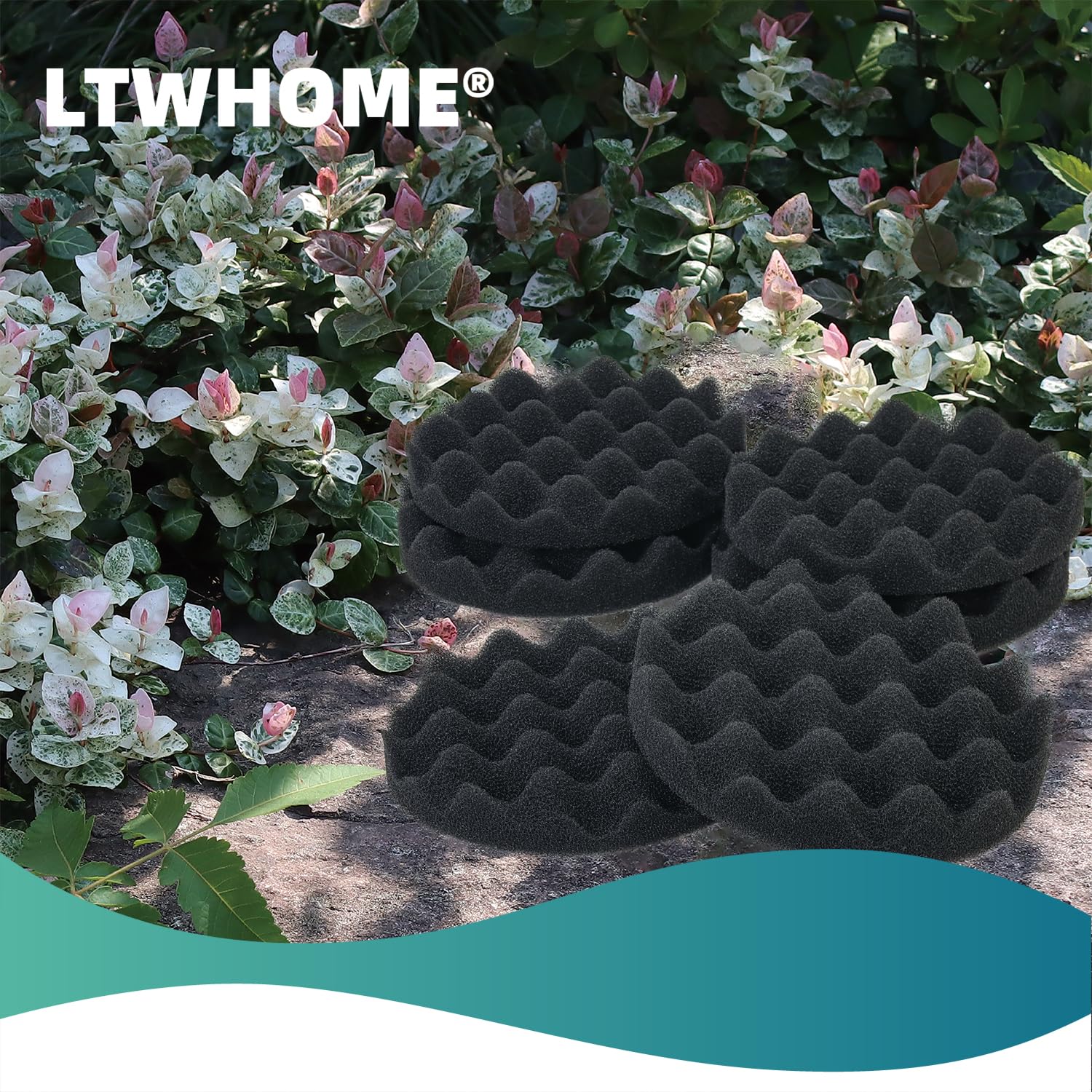 Compatible Bio-Mousseux Filtration Tapis Convient pour Fluval FX5 / FX6 Filtres (Paquet de 50)