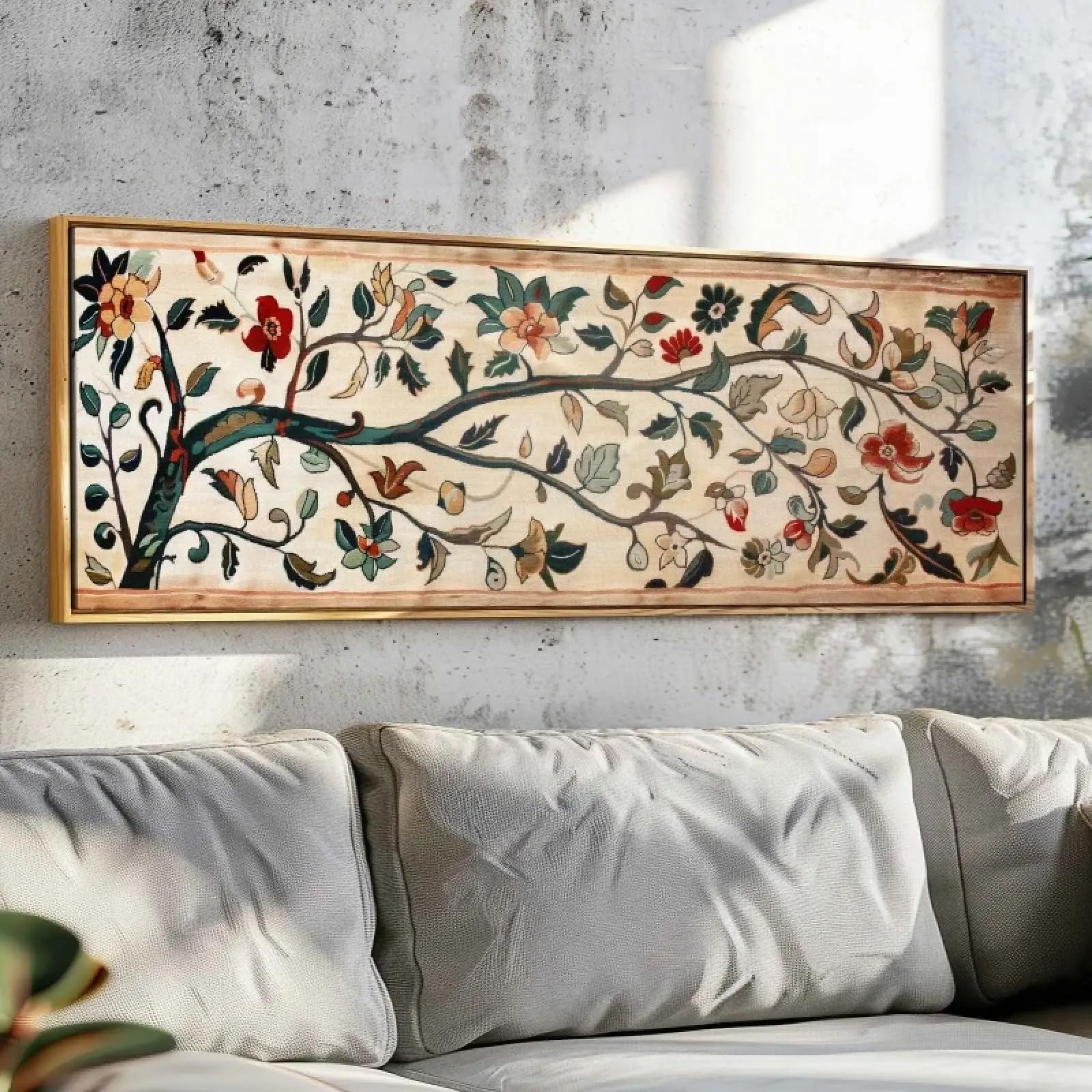 Art mural rétro floral et affiche bohème vintage grand format - 6