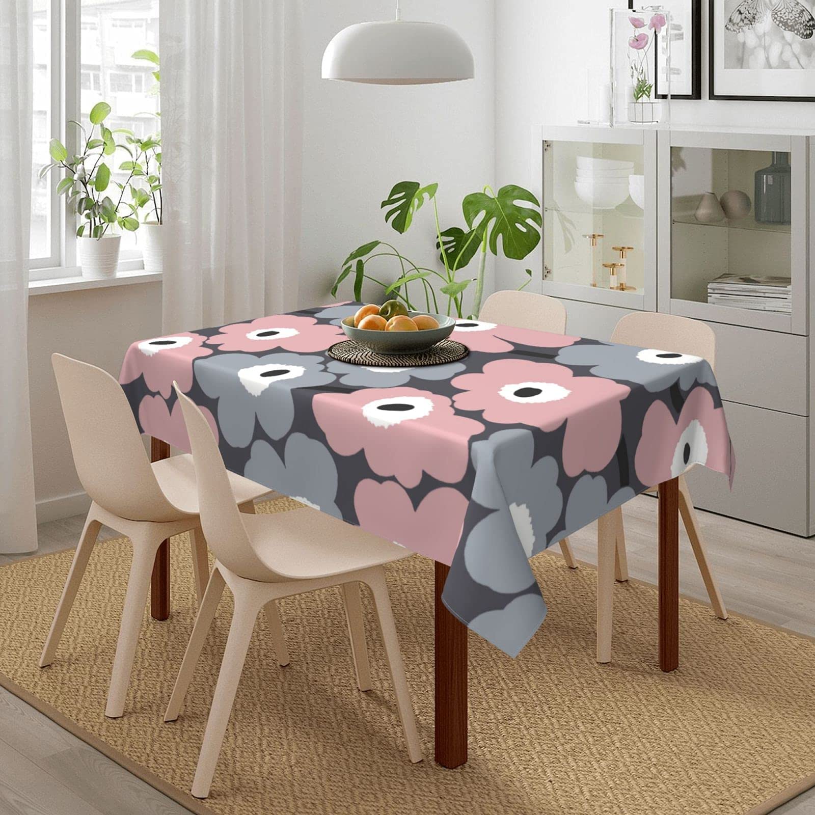 Amazon｜あいのにじょ テーブルクロス マリメッコ 花柄 テーブルカバー