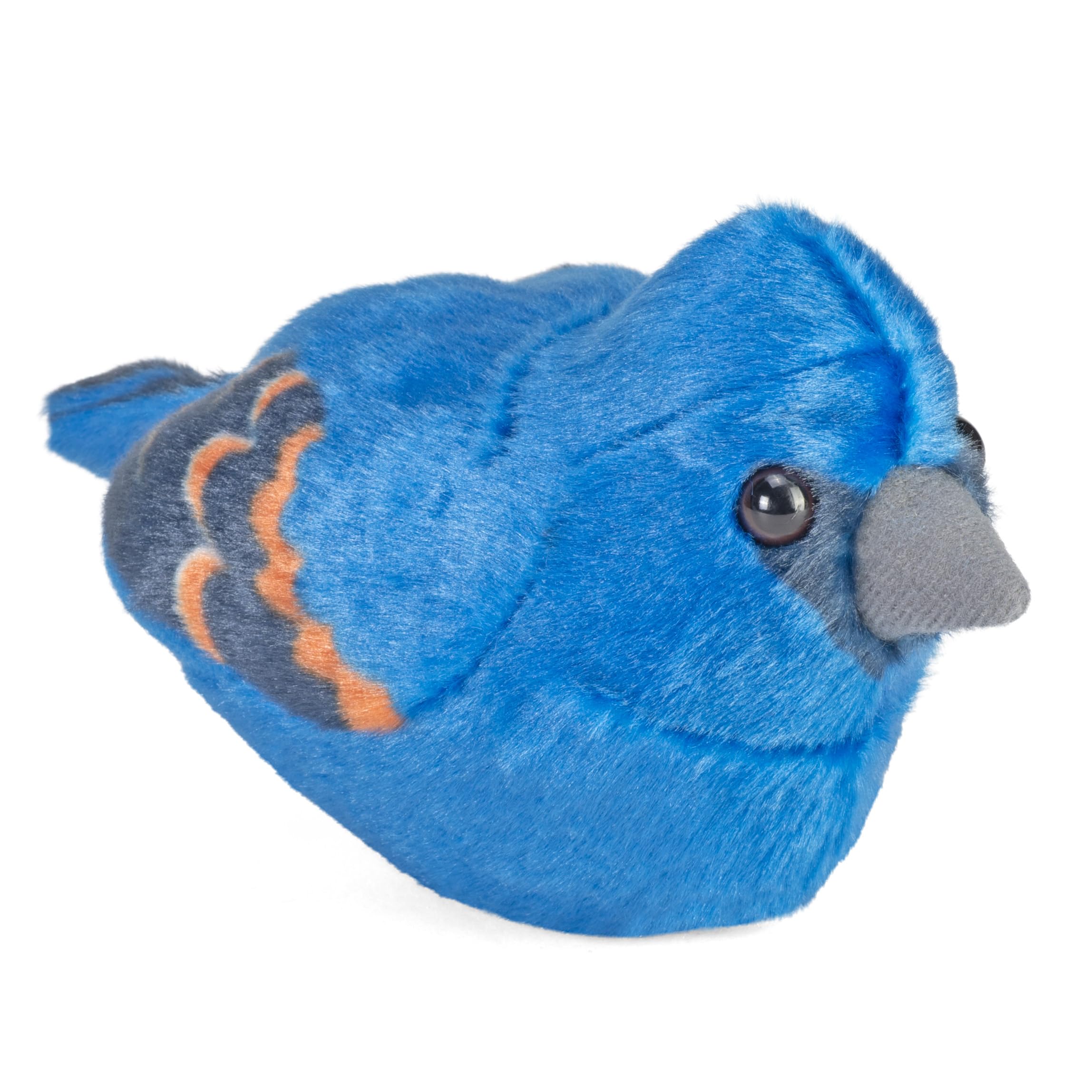 18232 Audubon Birds Blue Grosbeak Plush with Authentic Bird Sound, Stuffed Animal, Bird T…