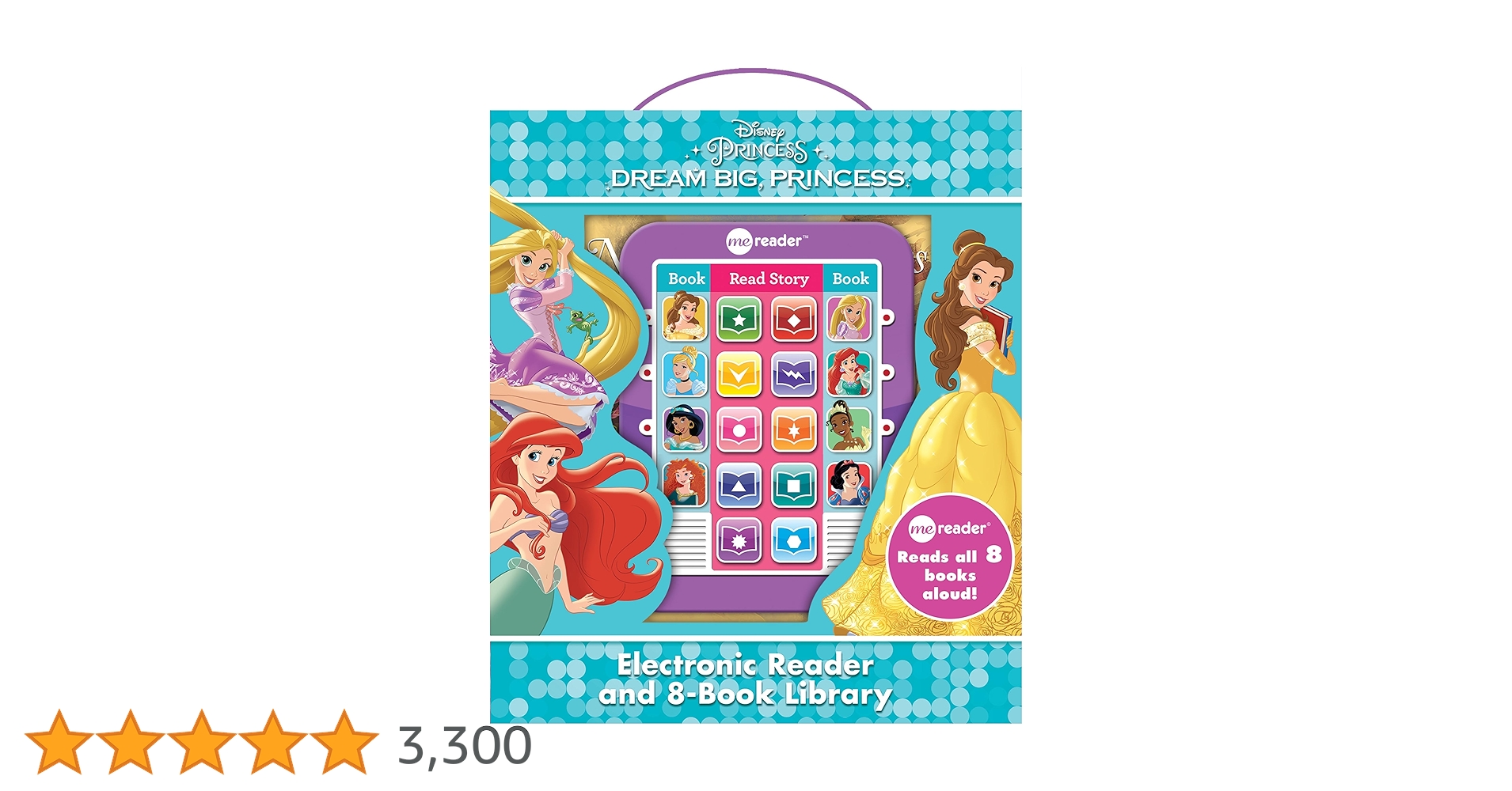 【美品】Me reader ディズニープリンセス Disney Princess: Me Reader 8-Book Library and Electronic