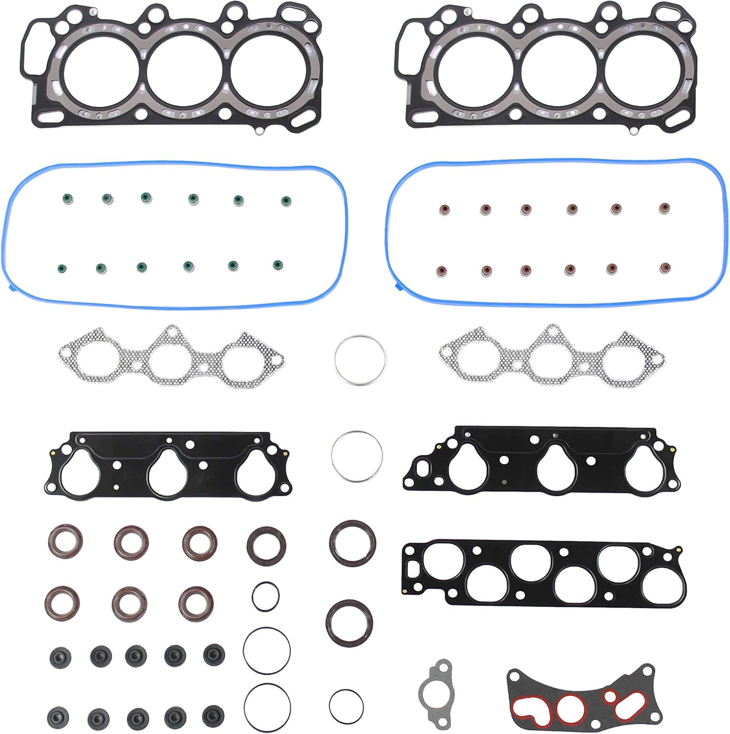 DNJ HGS284 Head Gasket Set for 1997-2002 Acura Honda Accord CL 3.0L V6 24V SOHC 2997cc