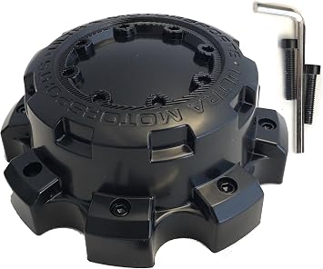 Ultra Wheel Black Wheel Center Cap Qty 1 p/n # 89-9879 with Bolts