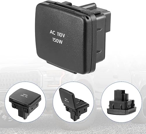 Miniatura 7 de X AUTOHAUX BC3Z-19N236-A para Ford Explorer 2011-2015 para Lincoln Navigator 2011-2014 Consola central Consola trasera Enchufe de toma de corriente