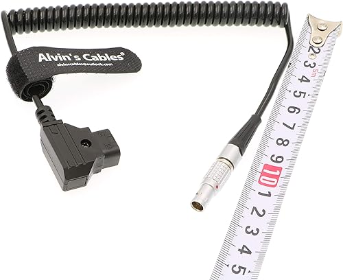 Miniatura 26 de Alvin's Cables Cable de alimentación flexible de 2 pines macho a D-tap para Teradek, monitor SmallHD, Vaxis 23.6 in 23.6 pulgadas de alambre