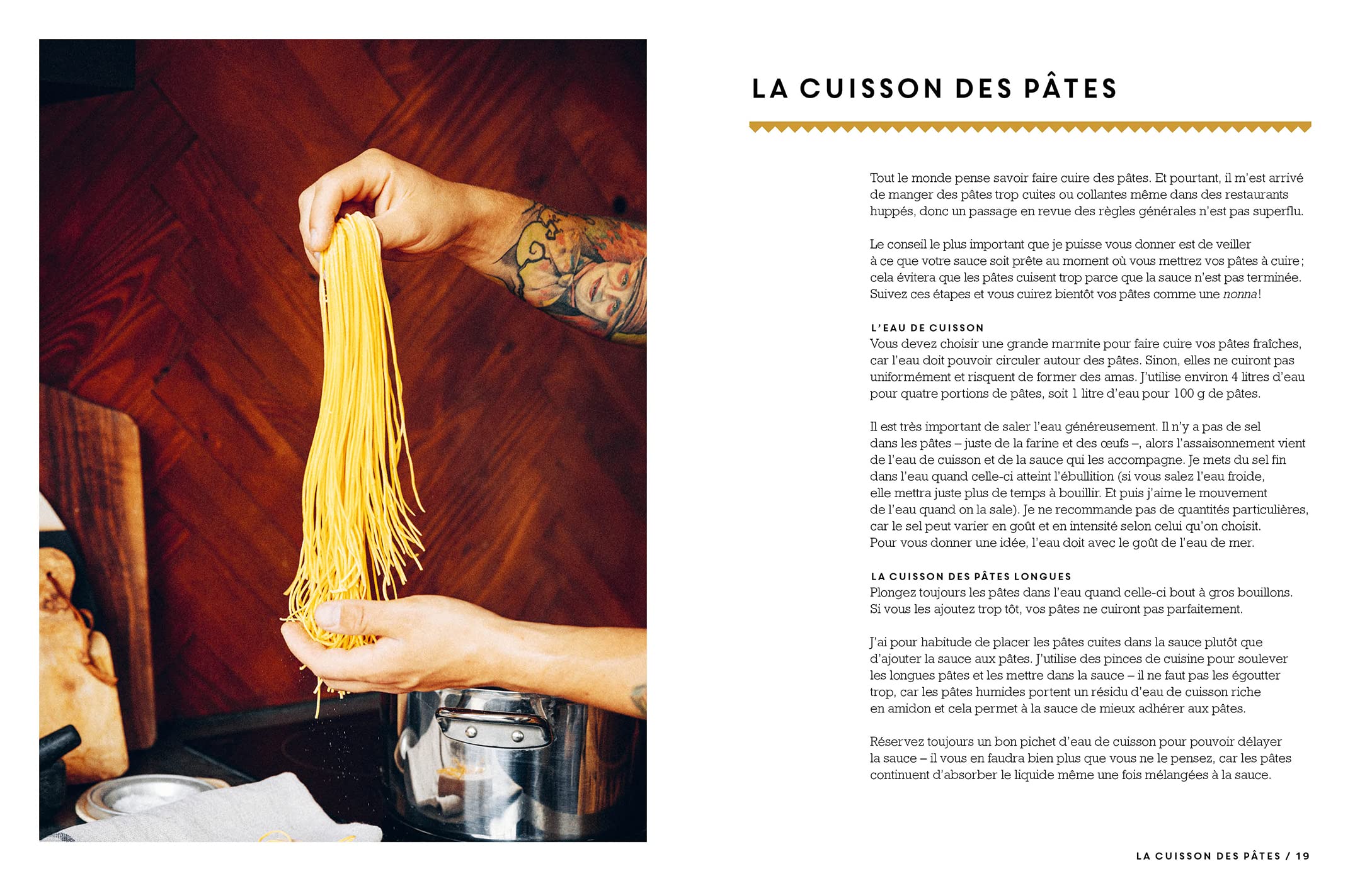 La main à la pâte: 40 recettes pour maîtriser l'art des pâtes italiennes
