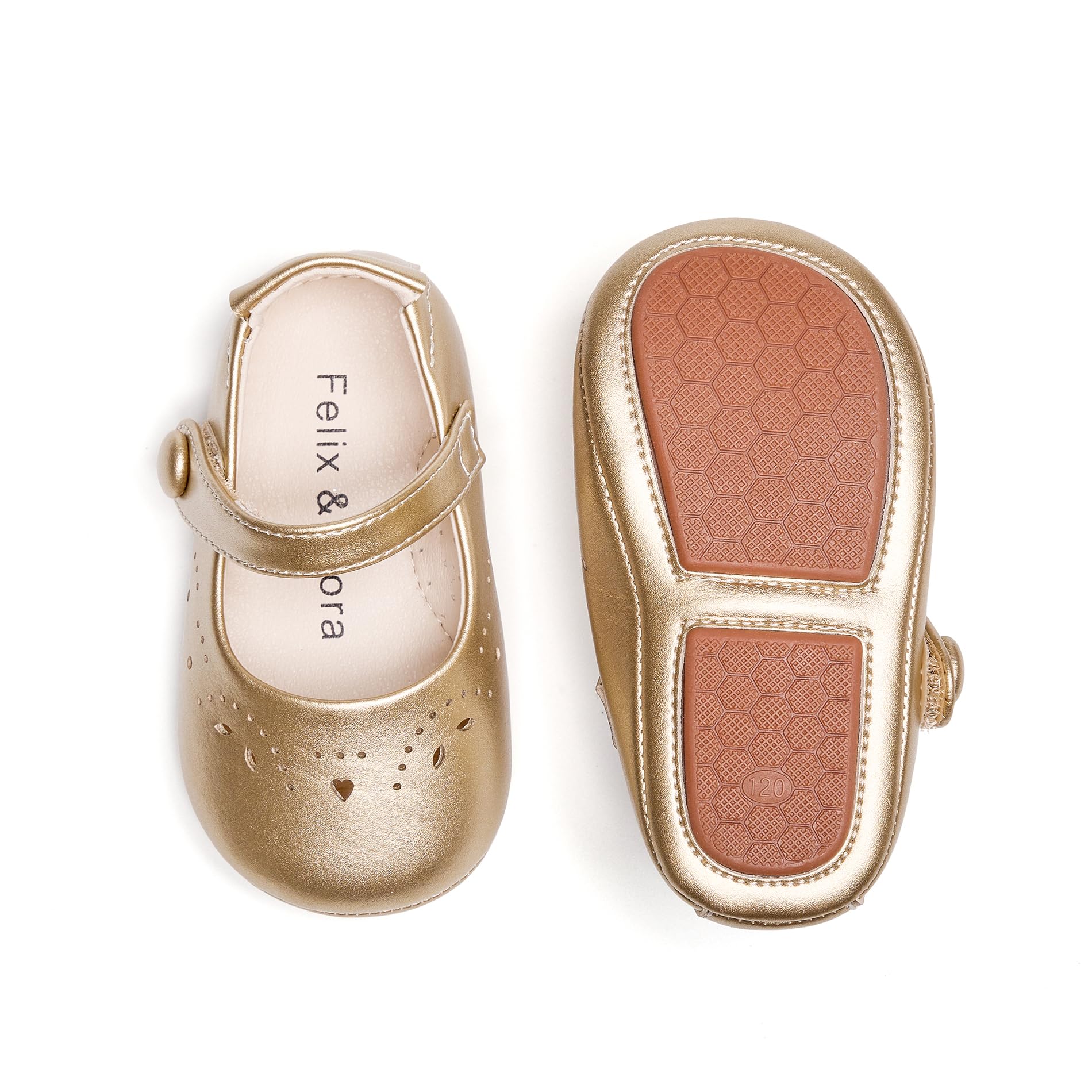 Soft Sole Baby Dress Shoes - Infant Baby Walking Shoes Moccasinss Rubber Sole Crib Shoes