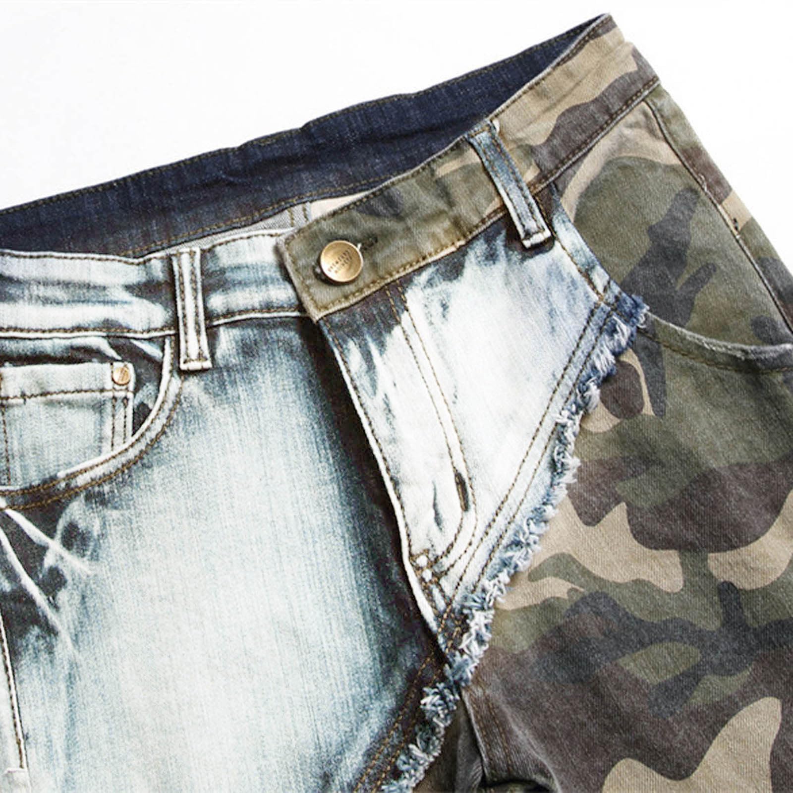 Jeans Uomo Strappati, Pantaloni Jeans Uomo Elasticizzati Pantaloni in Denim Stretch Pantaloni Casual con Design a Spruzzo di Inchiostro Jeans Curvy Jeans Nero Moda Versatile per Tutte Le Occasioni