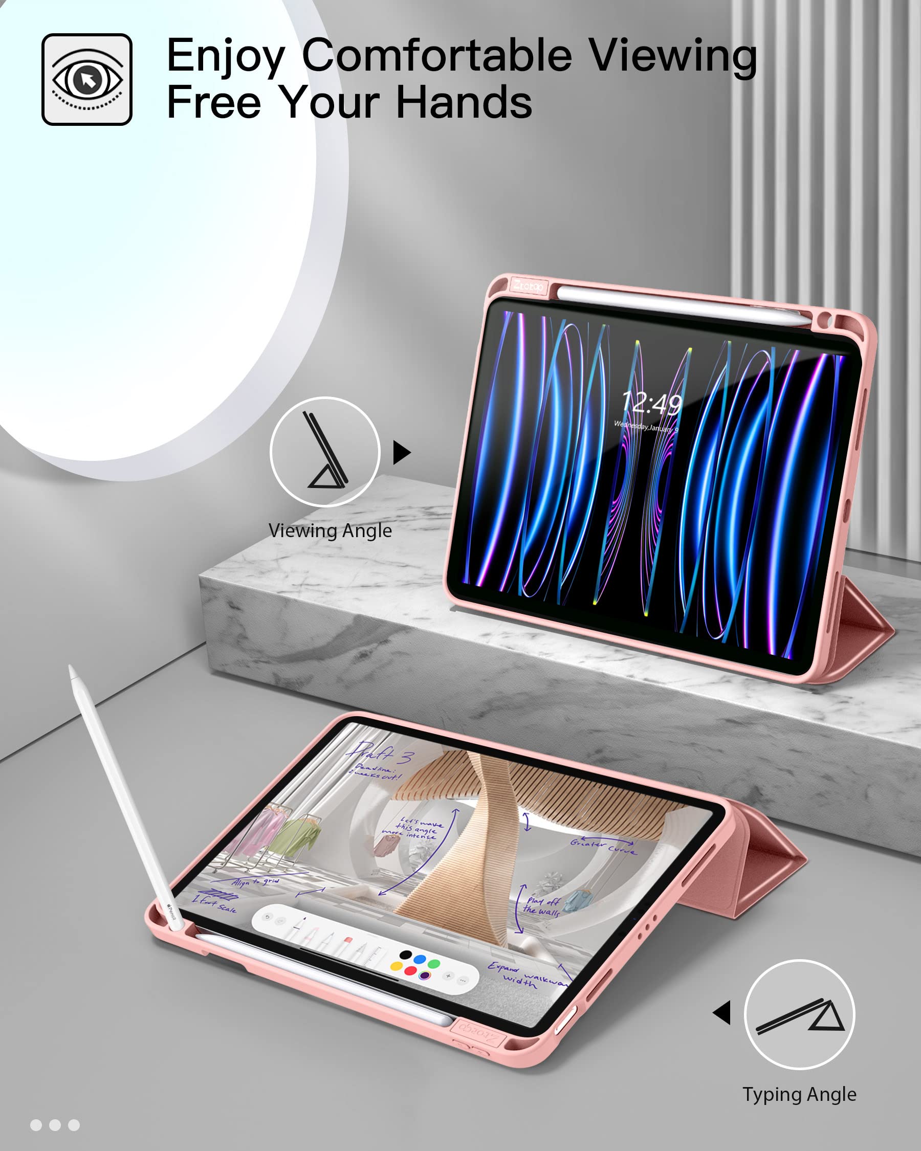 Amazon.co.jp: Ztotop iPad Pro 11 ケース 2021（第三世代