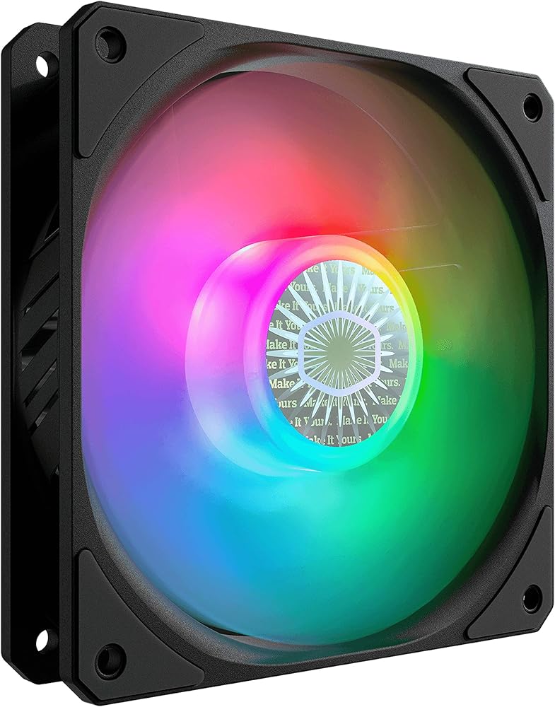 Cooler Master SickleFlow 120 RGB - RGB Motherboard Compatible, Translucent Air Balance Blades, 62 CFM, 2.5 mmH2O, 8 to 27 dBA - RGB thumbnail 5