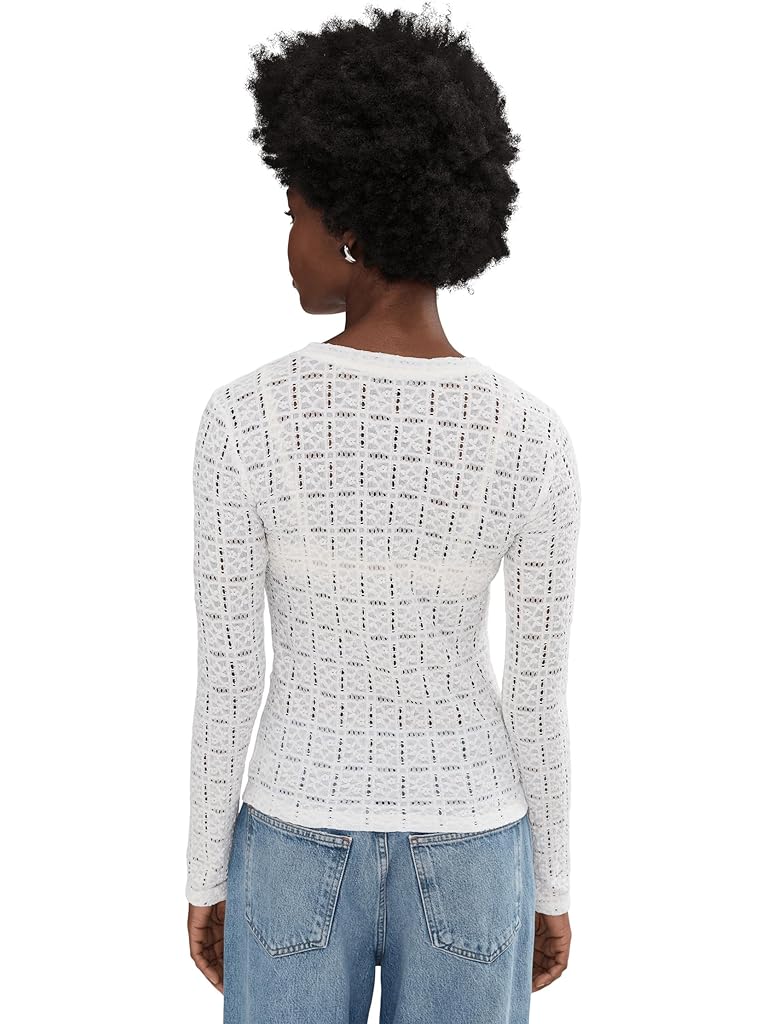 White Sanctuary Long Sleeve Perfect Tee