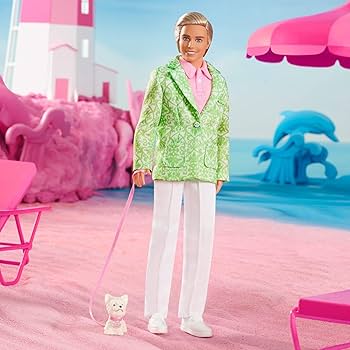 Barbie ''Sugar's Daddy'' Ken Doll in Pastel Suit with Dog - Edición  limitada The Movie Doll (Exclusive), HPK06 : Juguetes y Juegos - Amazon.com