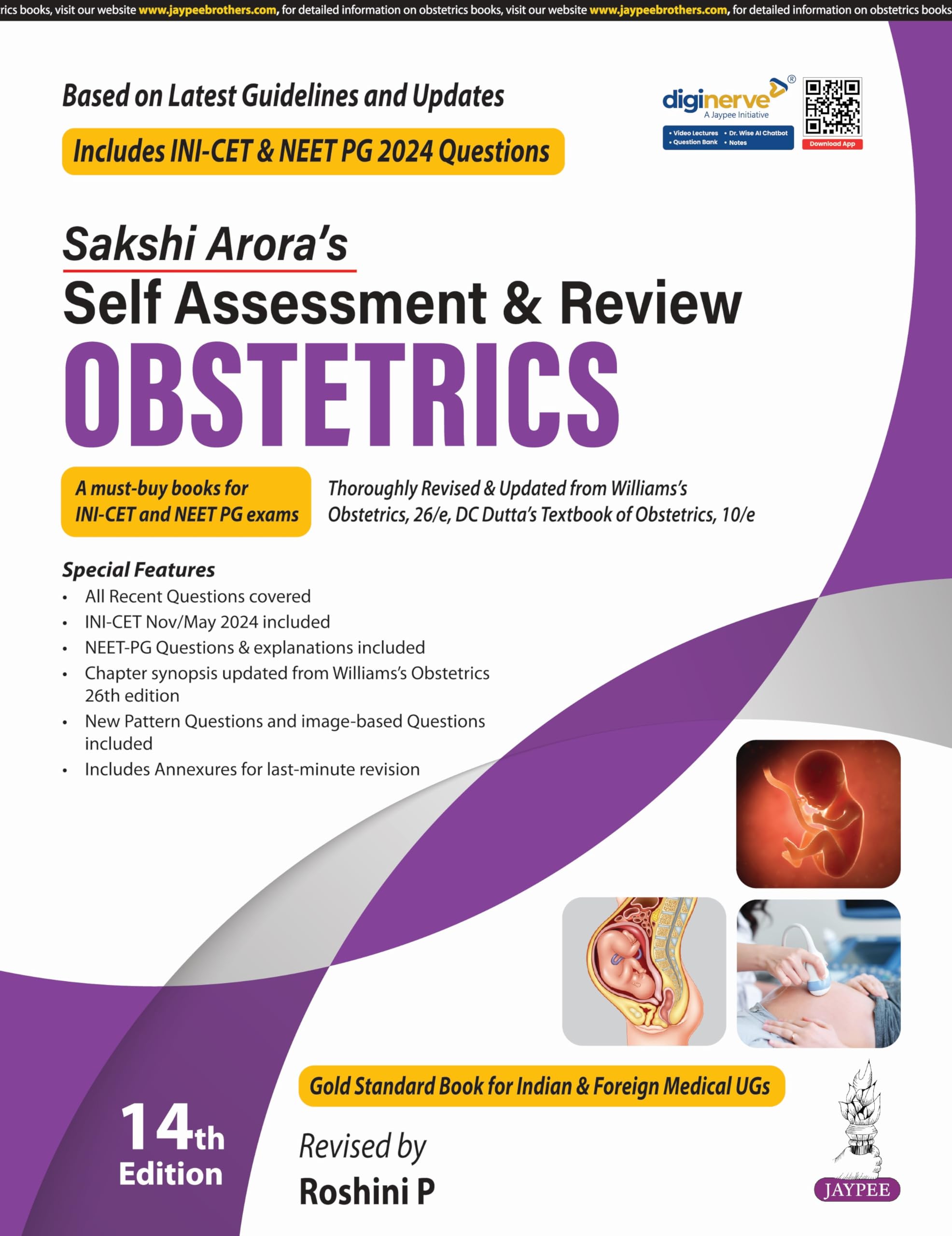 Self Assessment & Review: Obstetrics by Roshini P - 9789366167497