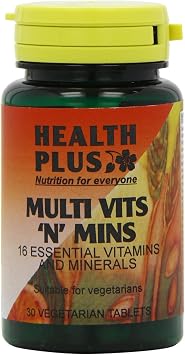 Health Plus Multi Vits 'n' Mins One-a-day Multivitamin Supplement - 30 Tablets