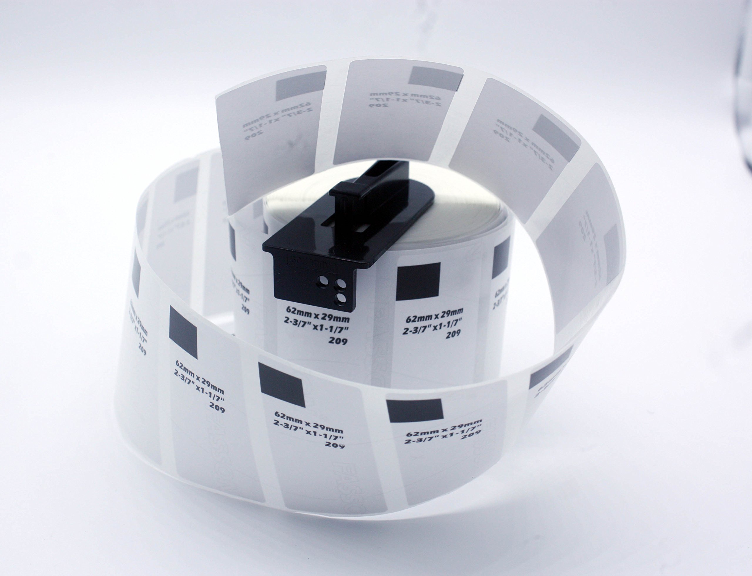 1 Roll DK-1209 Brother-Compatible Labels - Premium Permanent Core Labels For Printing 3 thumbnail image
