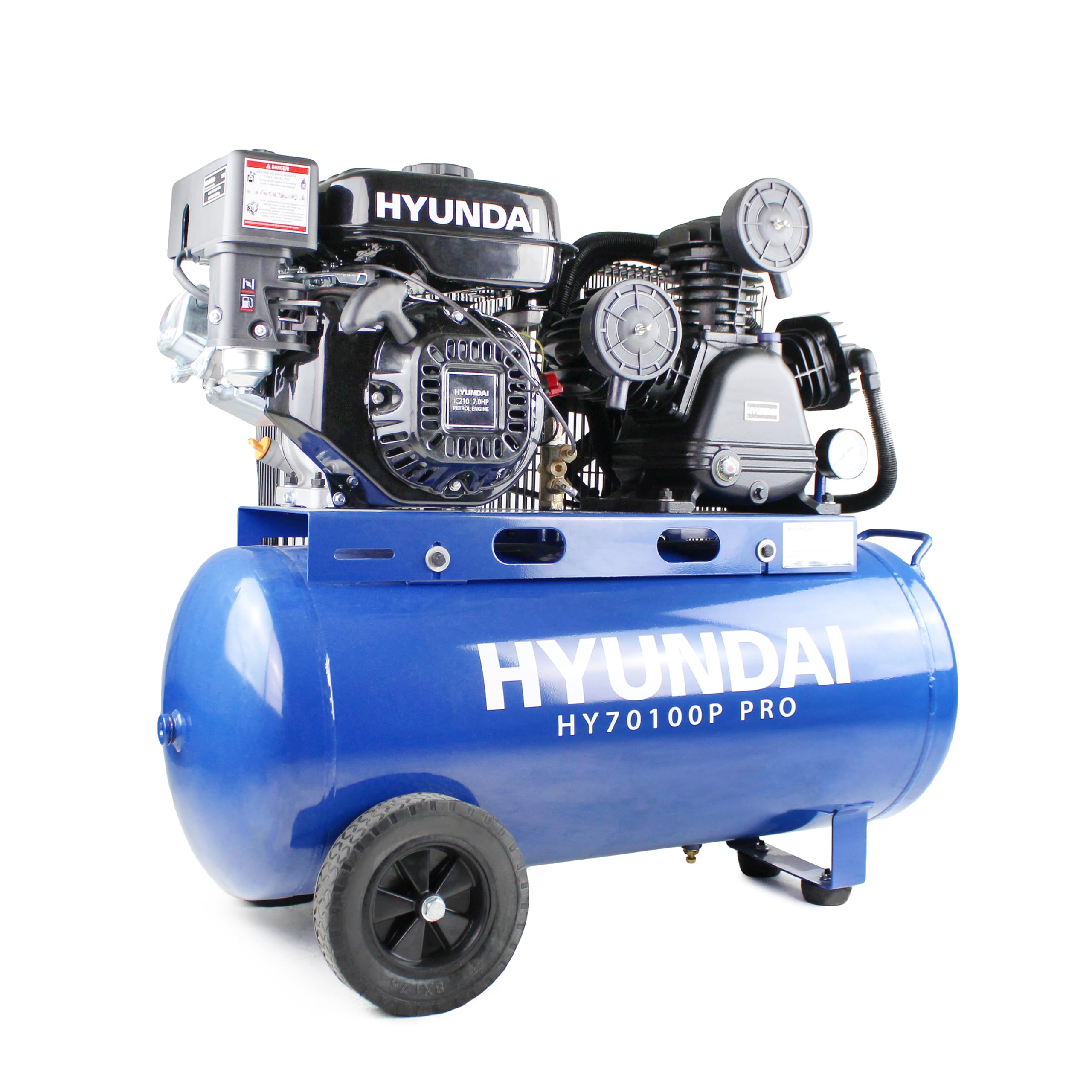 Hyundai Hy70100p Petrol Driven Air Compressor