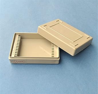 AIM Microscope Slide Box Capacity 12 Slides (pack of 4)