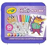 Crayola Glitter Art Kit (50+ Pcs), Glitter Crayons & Coloring Supplies, Kids Art Set, Gifts for Girls & Boys, Ages 5+