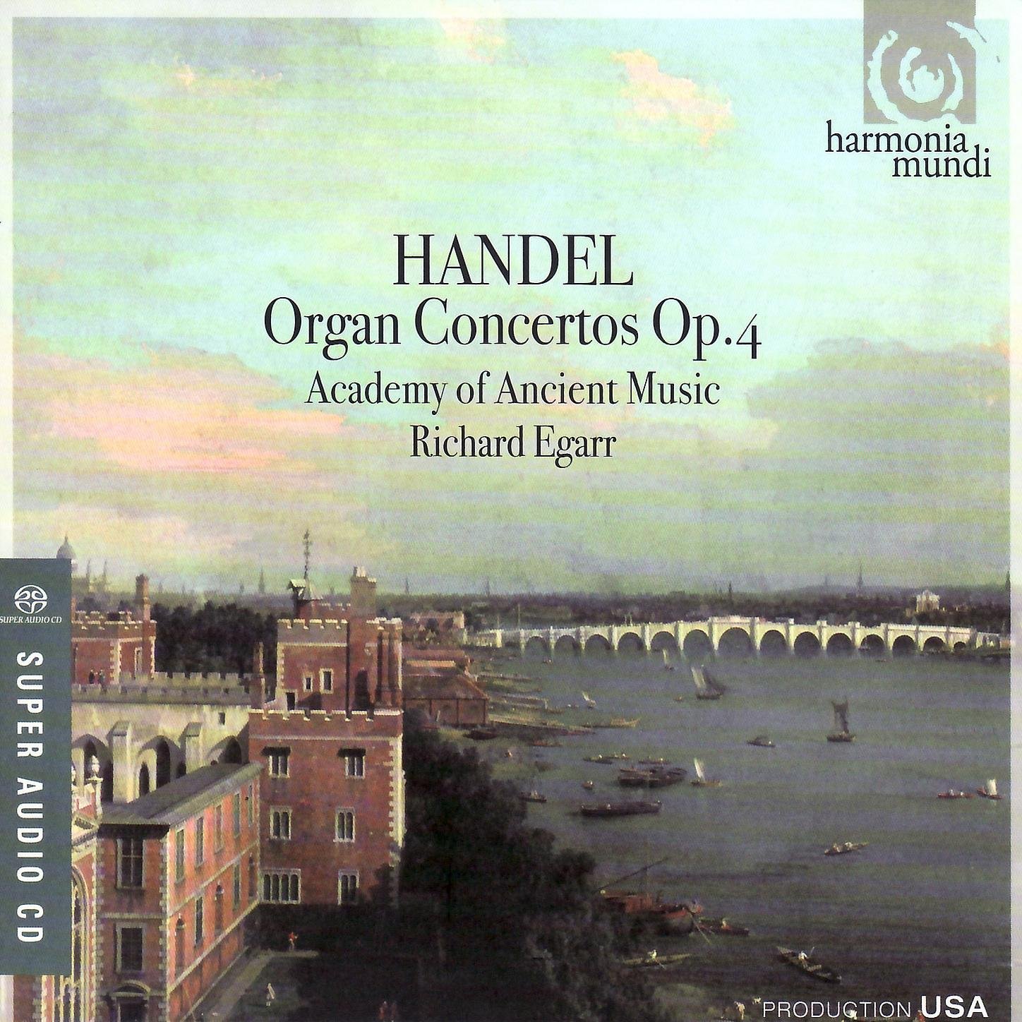 Richard Egarr, Academy of Ancient Music, George Frideric Handel