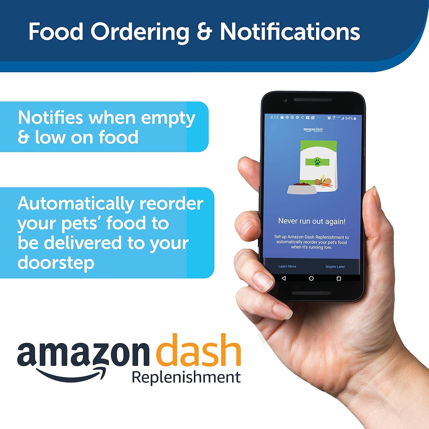 PetSafe Smart Feed Automatic Pet Feeder with 2-Pet Meal Splitter for Cats and Dogs - WiFi App Connected - Programmable Food Dispenser for Multiple Pets - Customize Mealtime - Compatible with Alexa