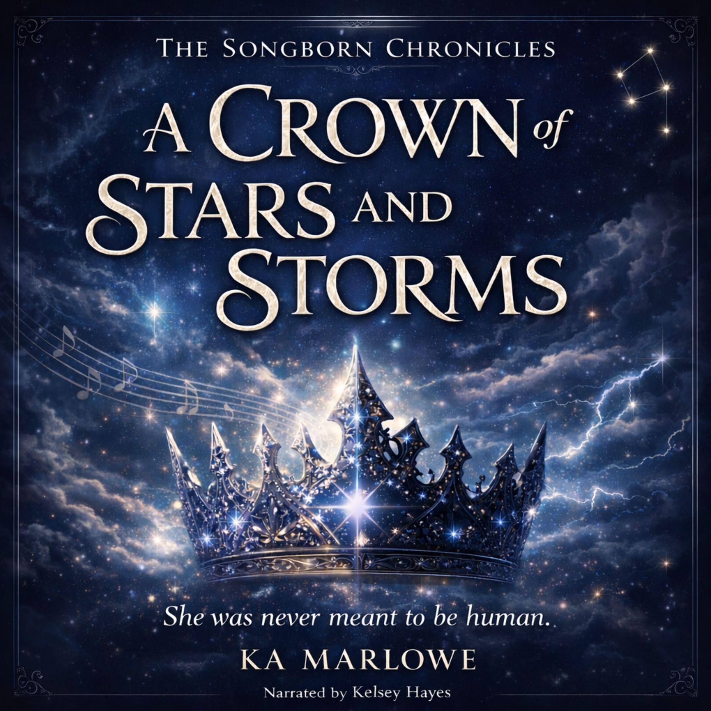 Cover art for A Crown of Stars and Storm