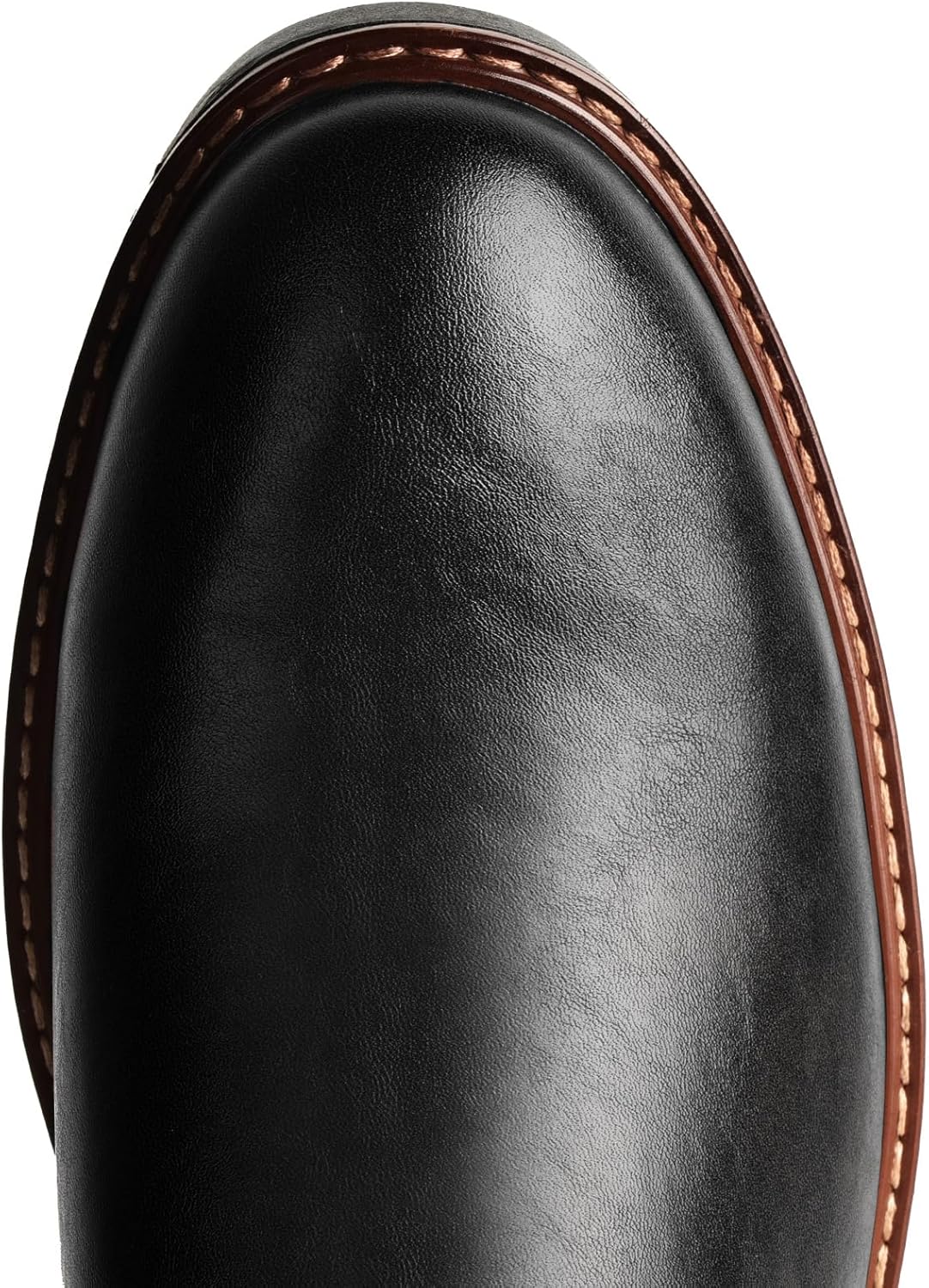 IXU Mens Chelsea Boots Slip on Casual Classic Dress Boot Pointed Toe Ankle Boots - Image 6