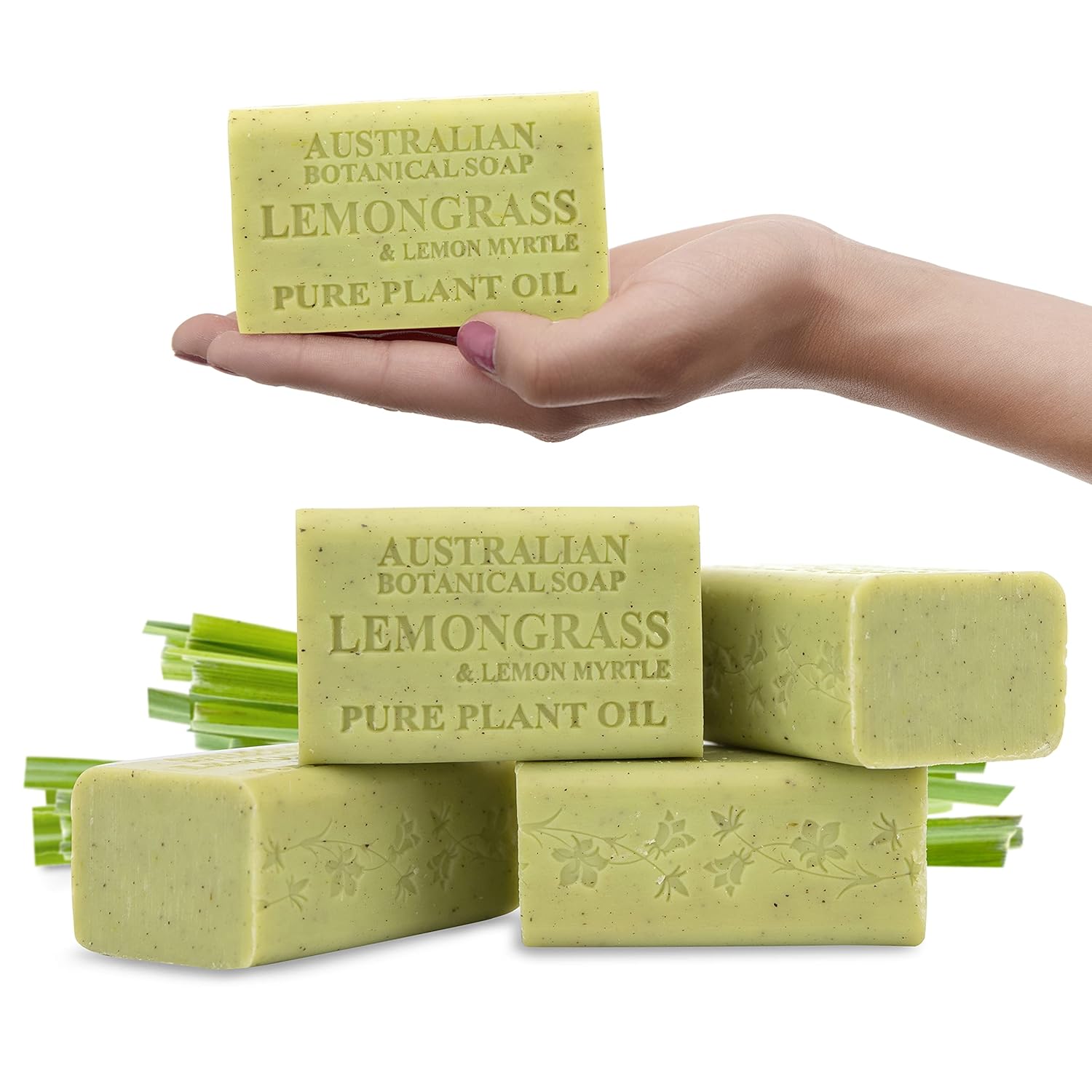 Australian Botanical Soap, Lemongrass & Lemon Myrtle 6.6