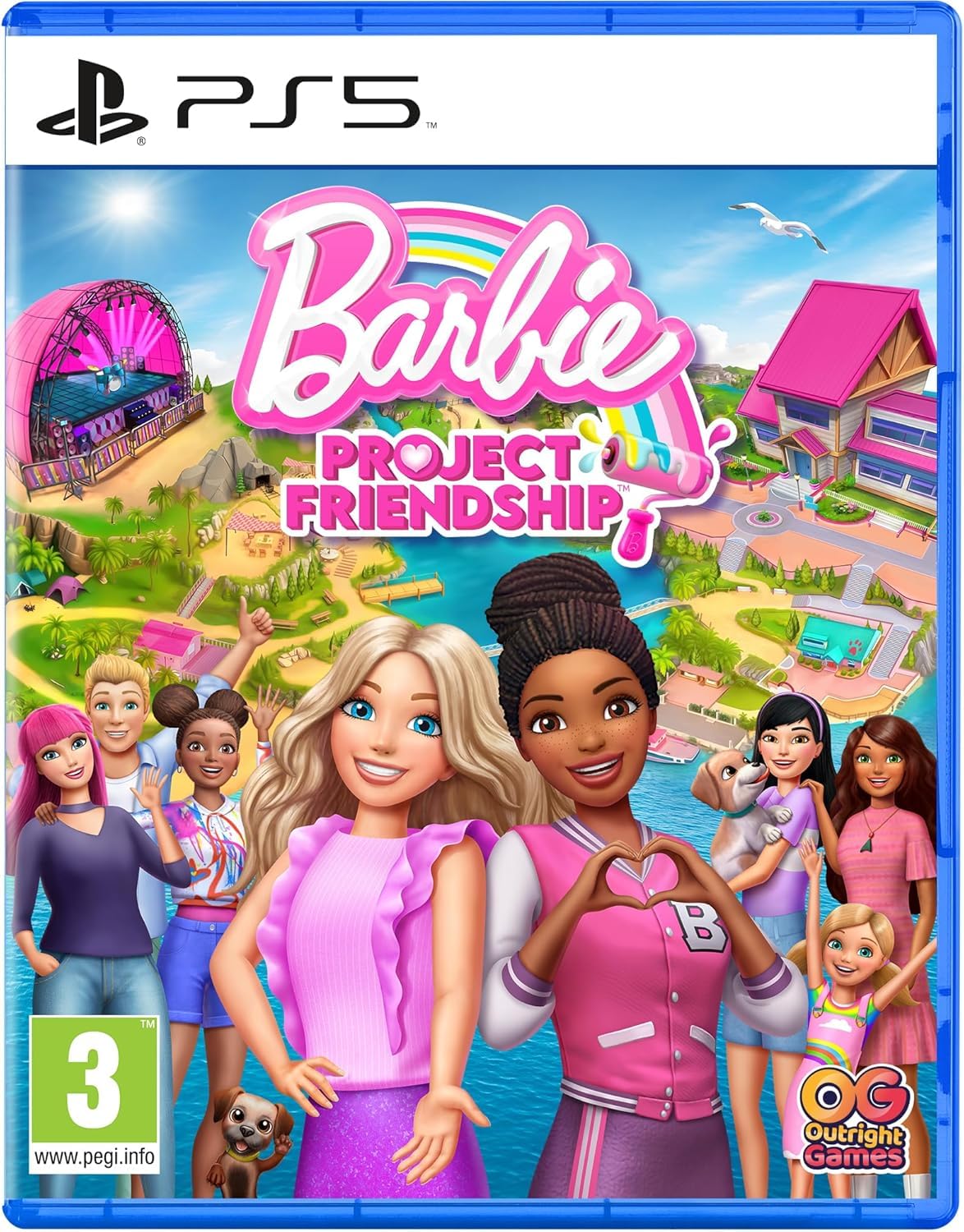 Barbie: Project Friendship - Compatible for PS5 - UK PAL