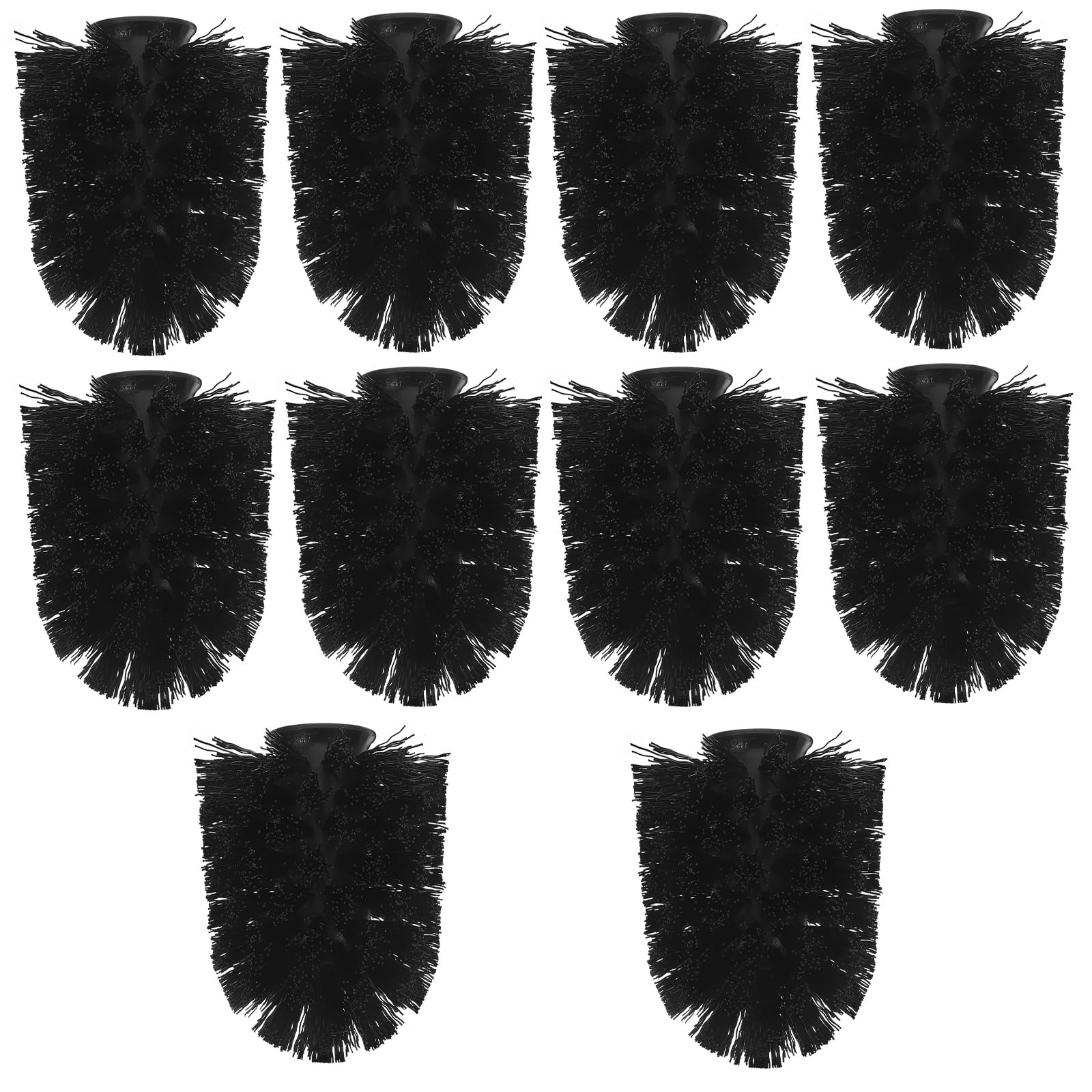 Têtes de rechange pour brosse de toilette à poils haute densité pour cuve nette