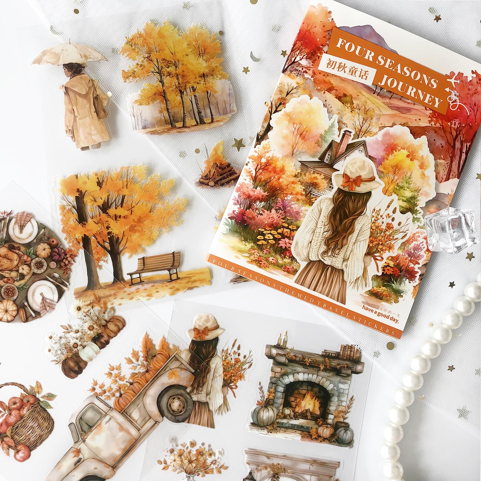 Adesivi Scrapbooking Stile Retro - 20 Fogli Con Tema Magico, Per Diari, Album E DIY - Foto 7