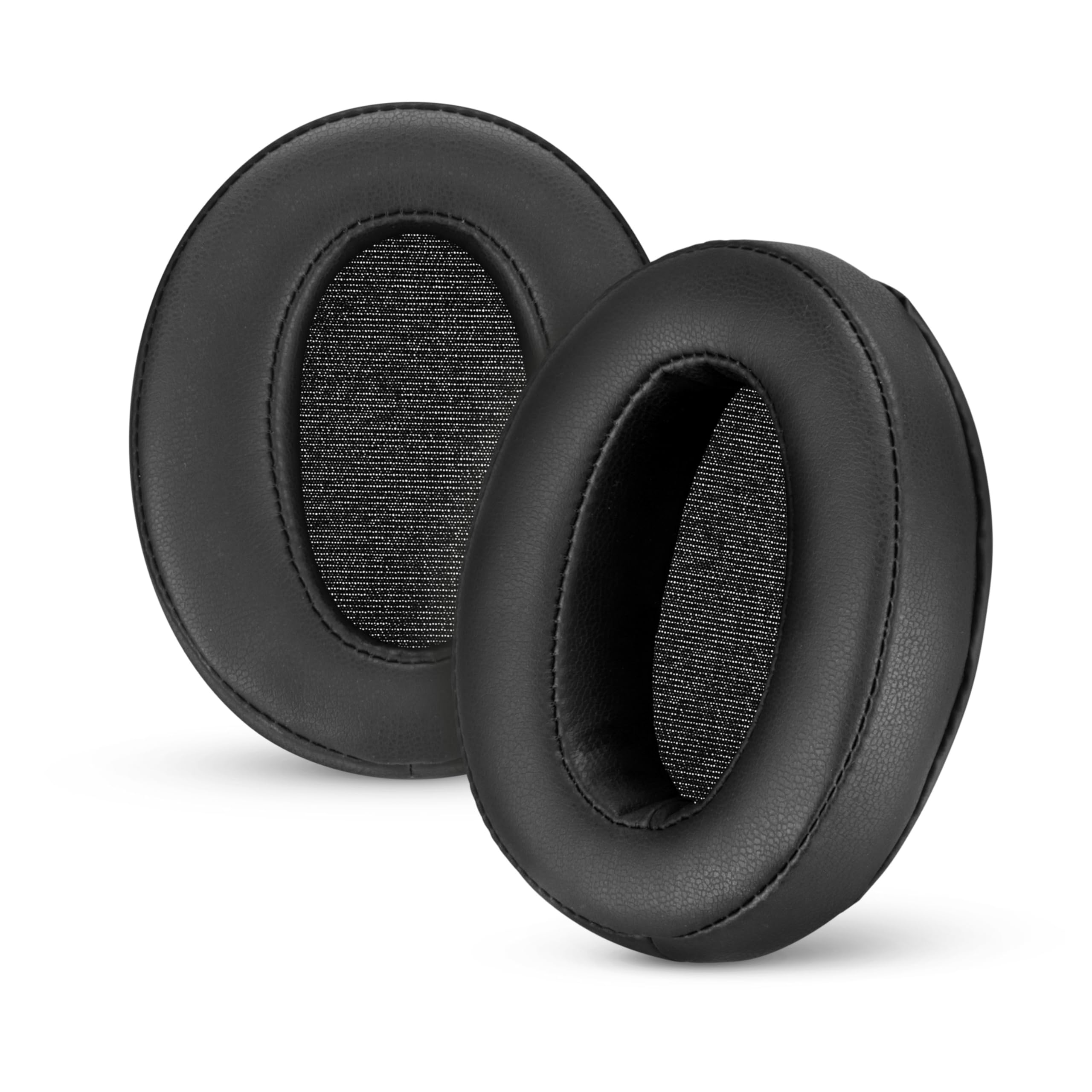 Replacement Earpads for Sennheiser Momentum 2 Headphones - Soft PU Leather & Memory Foam Ear Pad Cushion for Additional Comfort - (Black) by Brainwavz