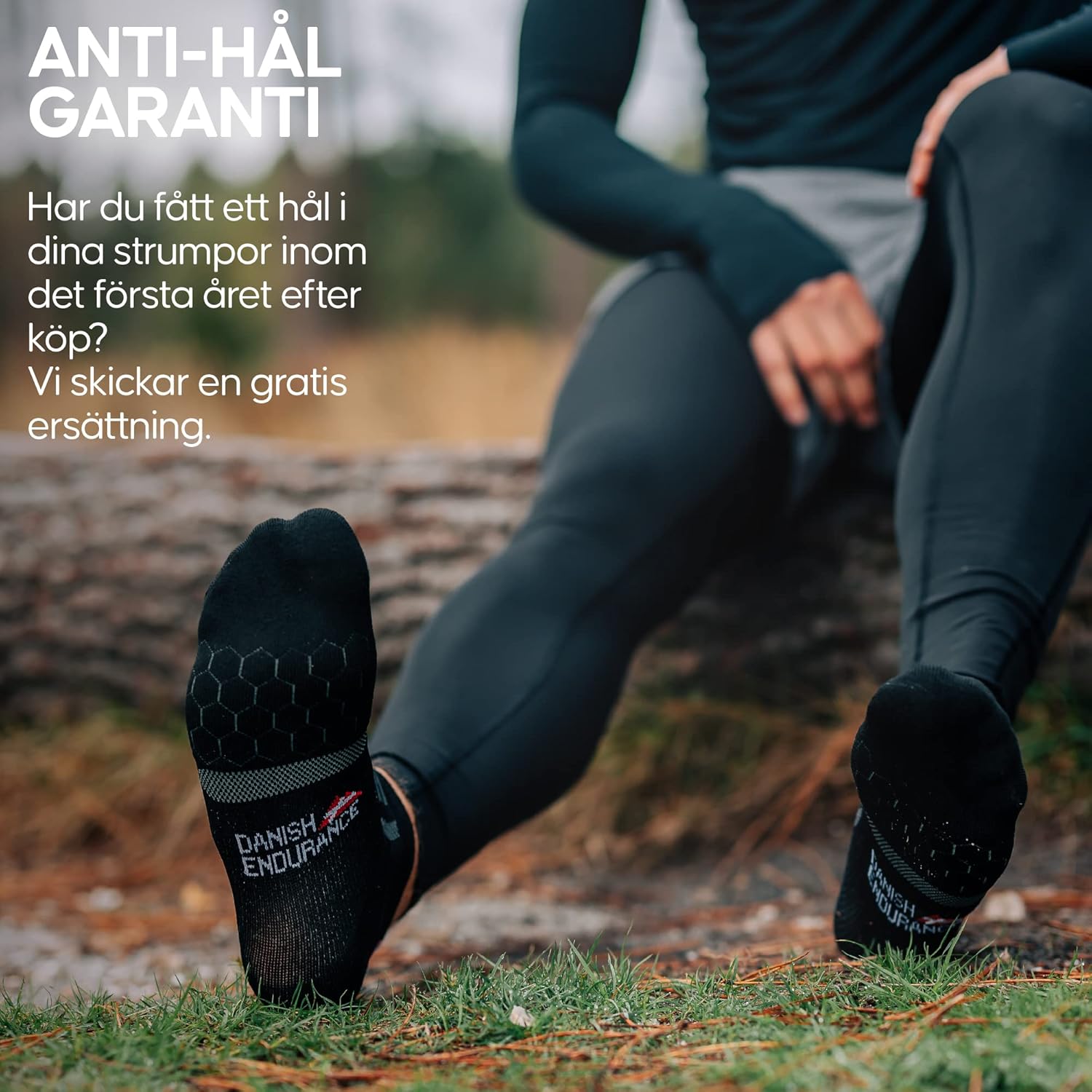 DANISH ENDURANCE Ultra-Comfort Ankle Running Socks, Performance Socks, Men & Women - 3 or 5 Pack - Image 4