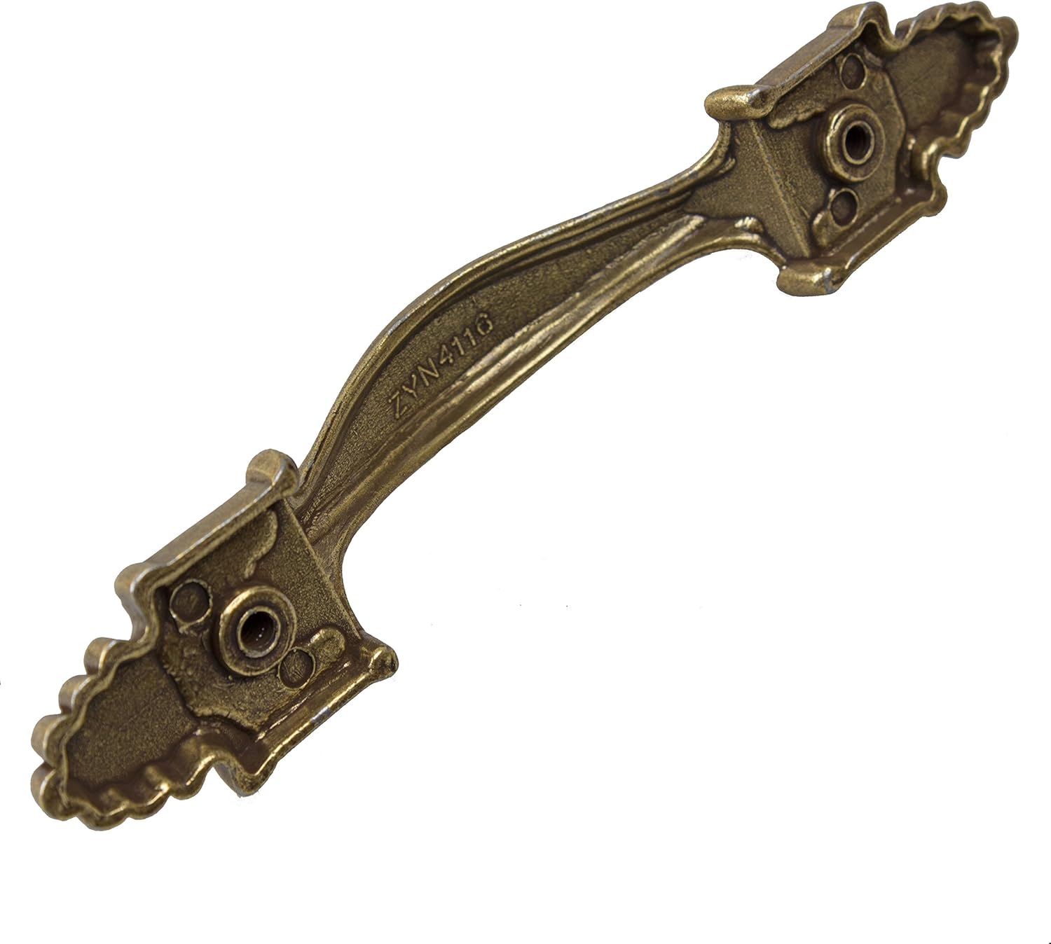 GlideRite Hardware 4116-AB-50 3.5 inch Cc Antique Brass Deco Cabinet Pull 50 Pack